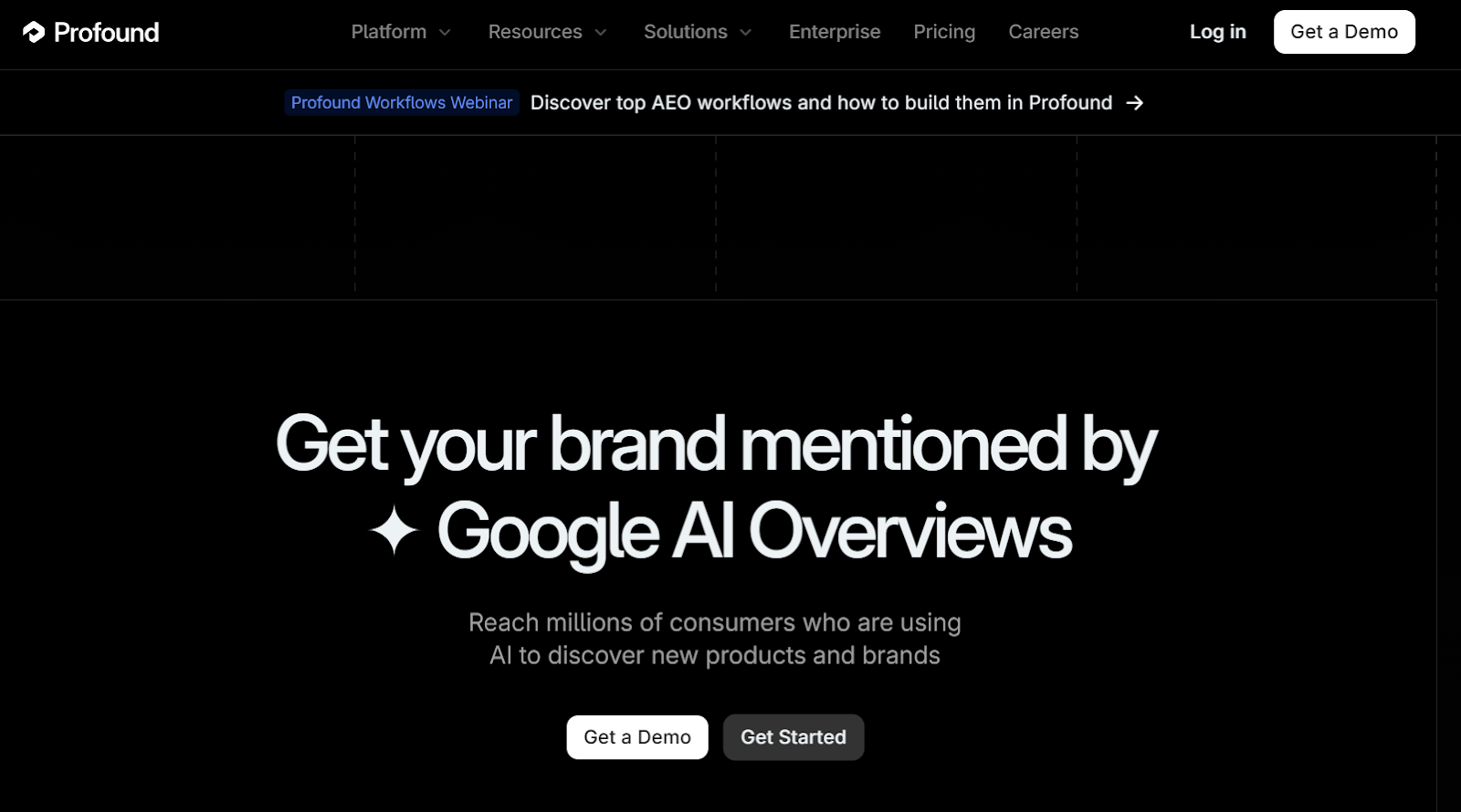 Profound: Best for Enterprise-Grade AI Mode SEO Visibility