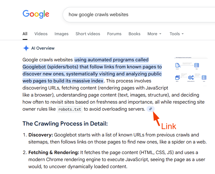 AI model explicitly attributes