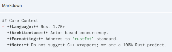 Screenshot. how to map out core content in llms.txt file