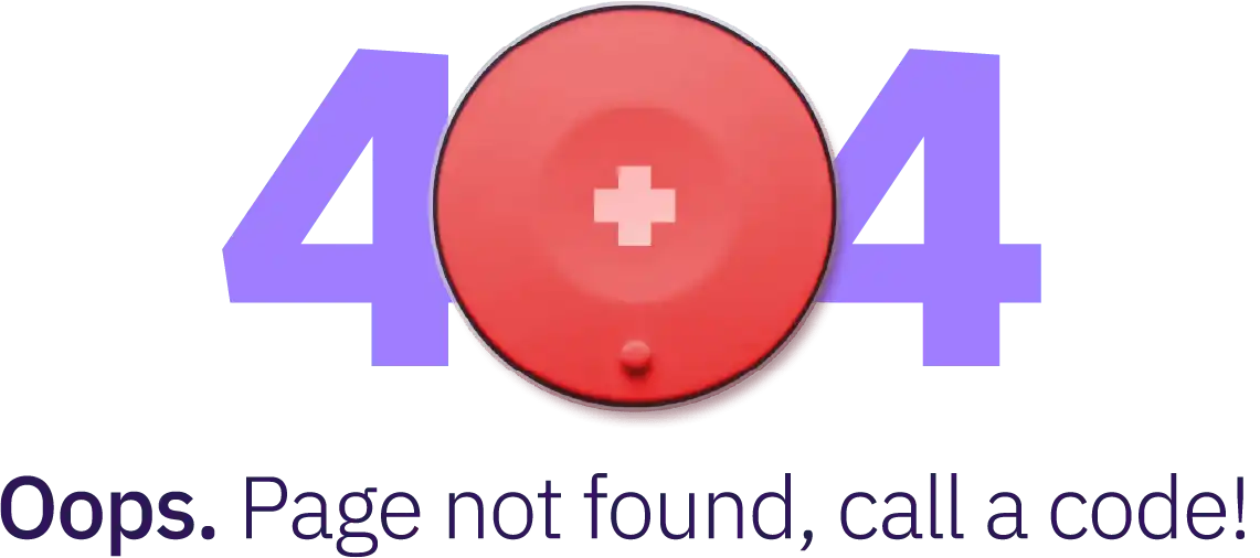 404 error. Page not found
