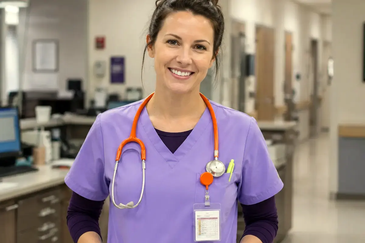 Charge Nurse working at hospital