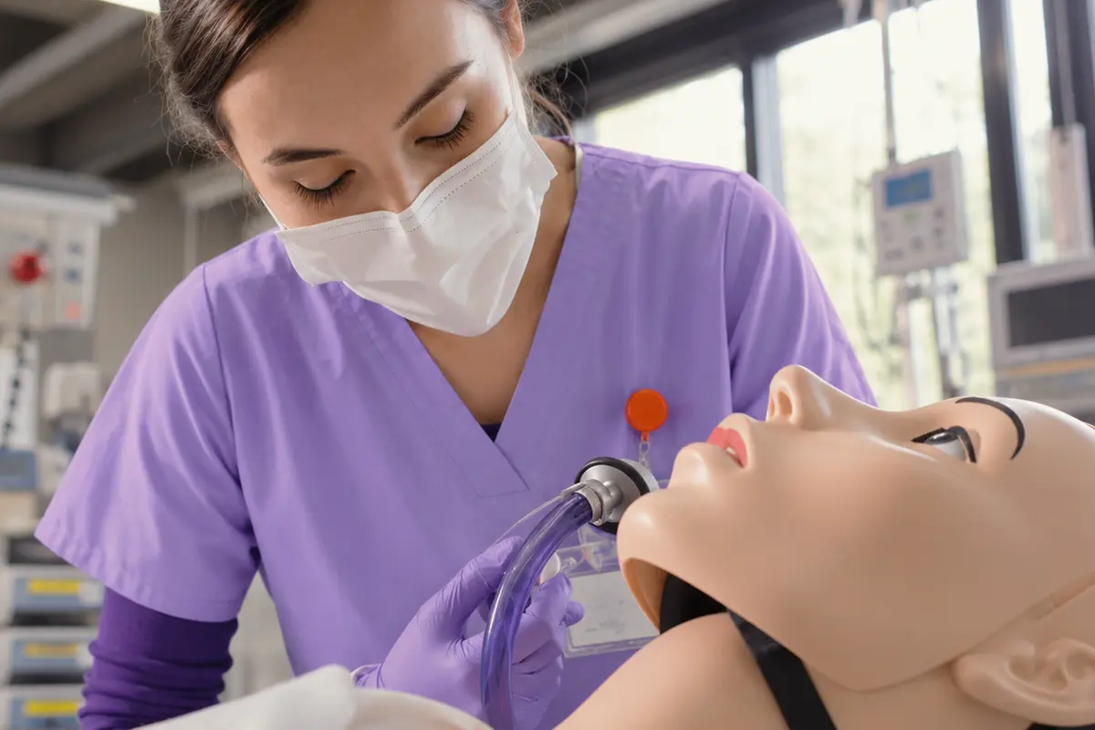 Nursing Student at Clinicals