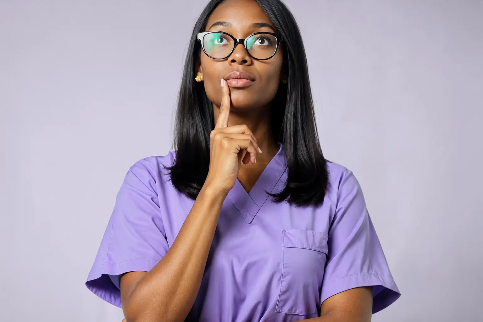 Nurse attending Achieve Test Prep RN Nursing Webinar