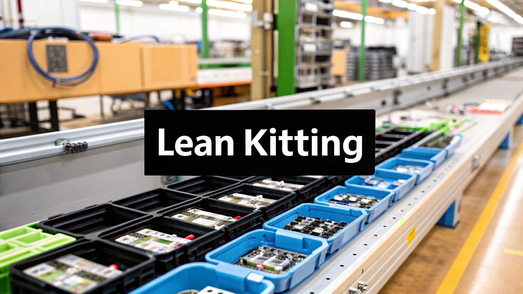 What is kitting in manufacturing: A lean boost for OEMs