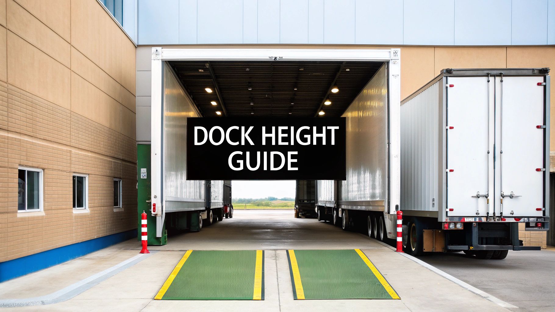 A Guide to Standard Truck Dock Height for Peak Efficiency