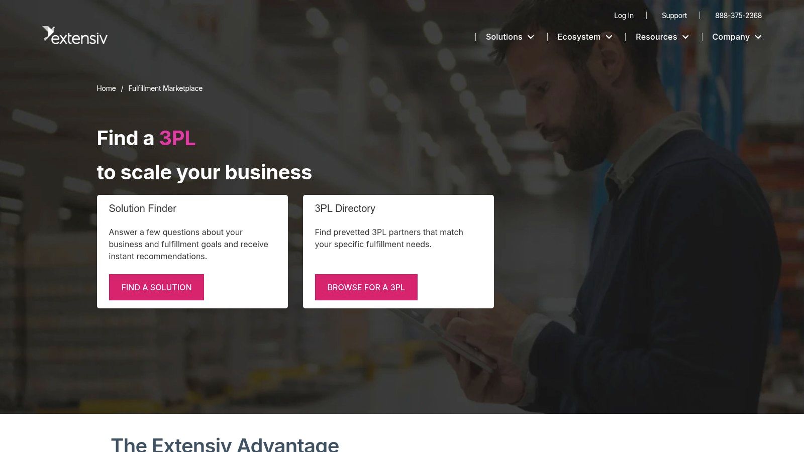 Extensiv Fulfillment Marketplace