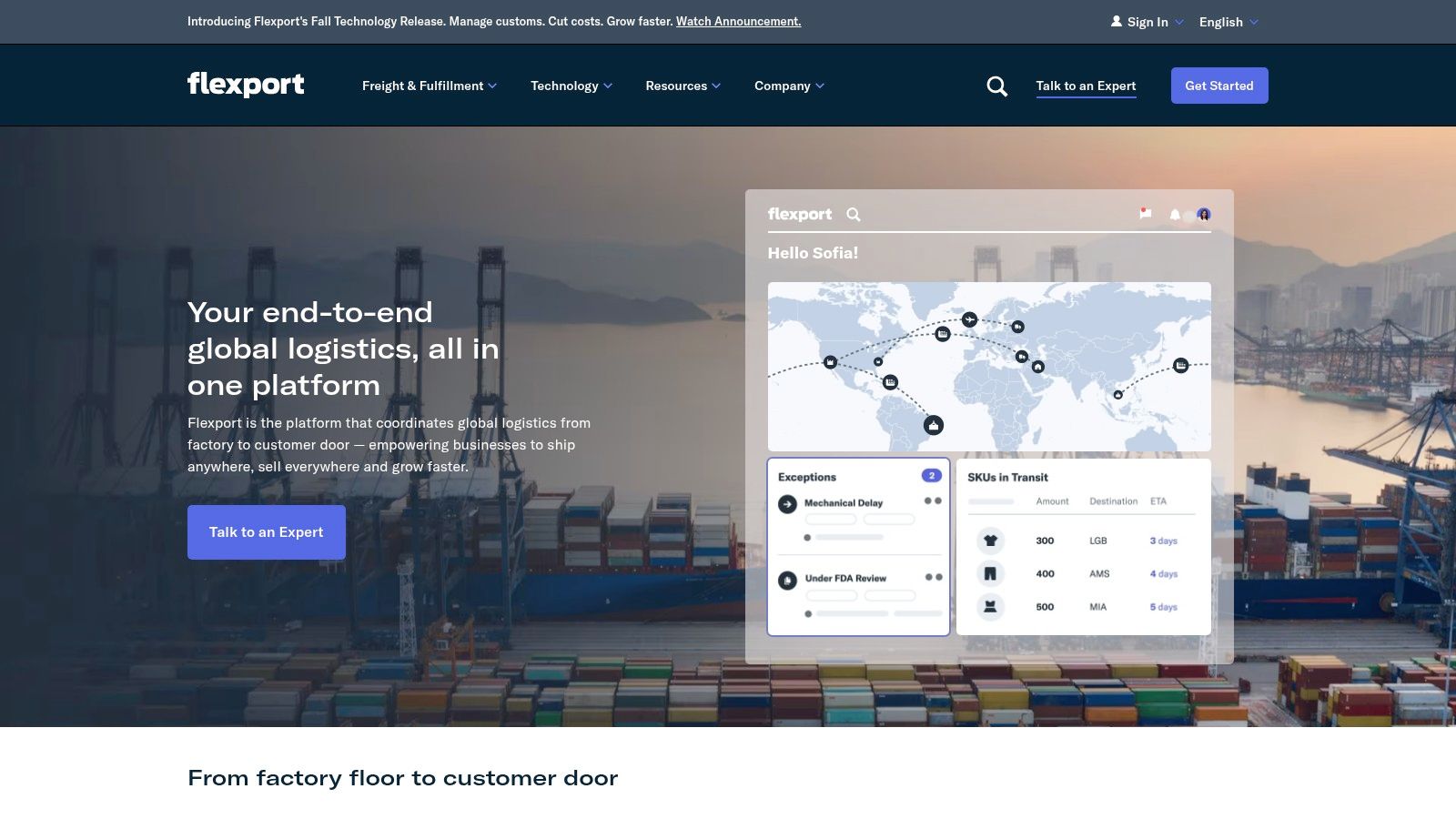Flexport Fulfillment (Deliverr by Flexport)