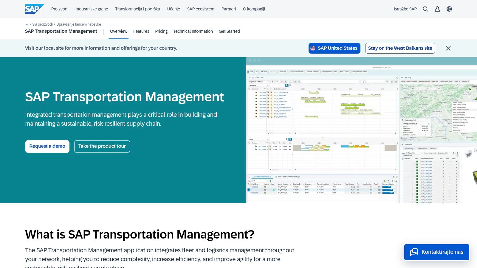 SAP Transportation Management (SAP TM)