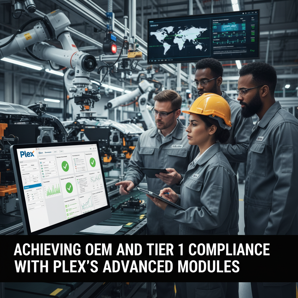 Plex Systems Module Map Plex ERP Features for Automotive Suppliers in 2026