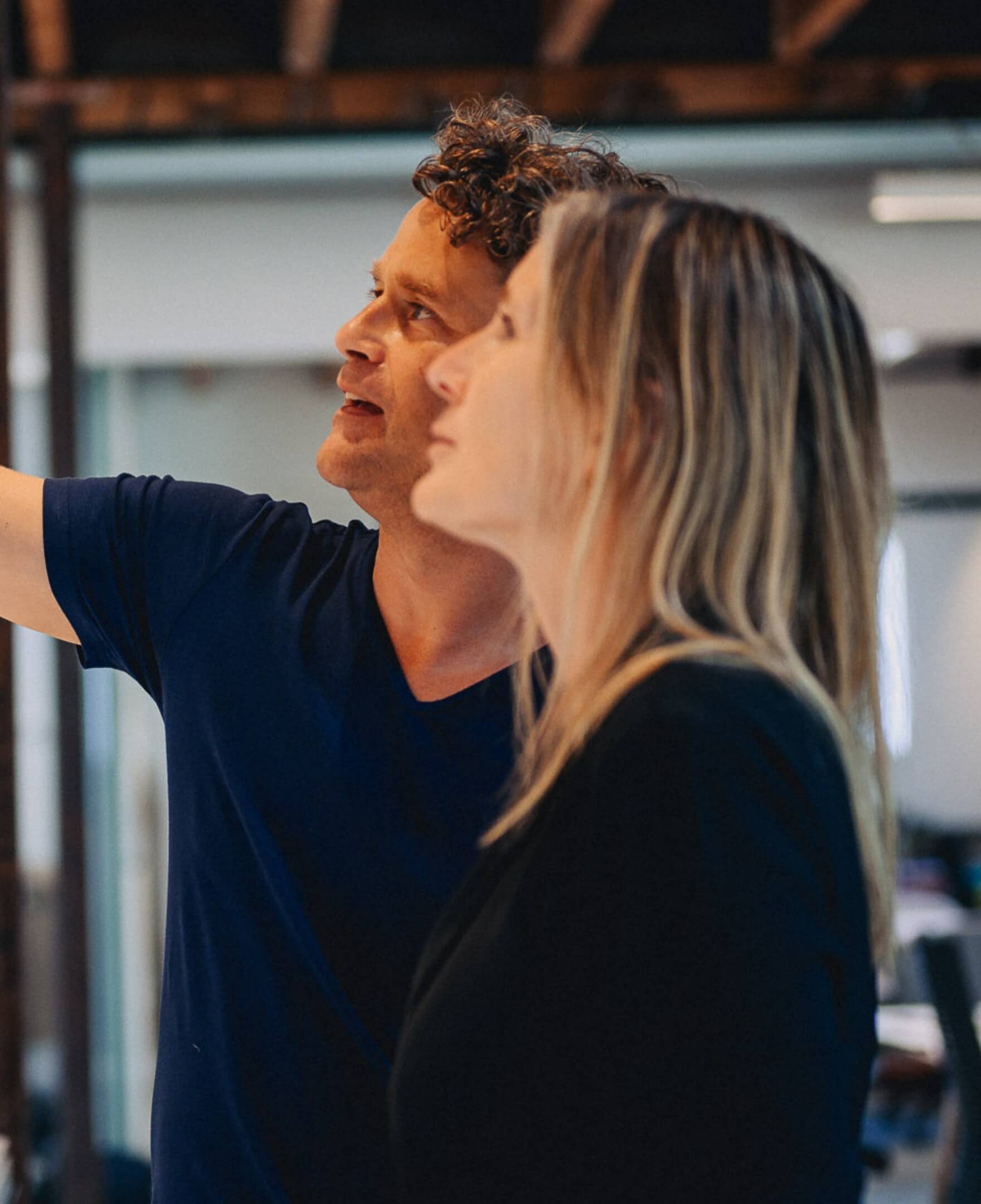 Michiel Hofman a Barbara Dujardin