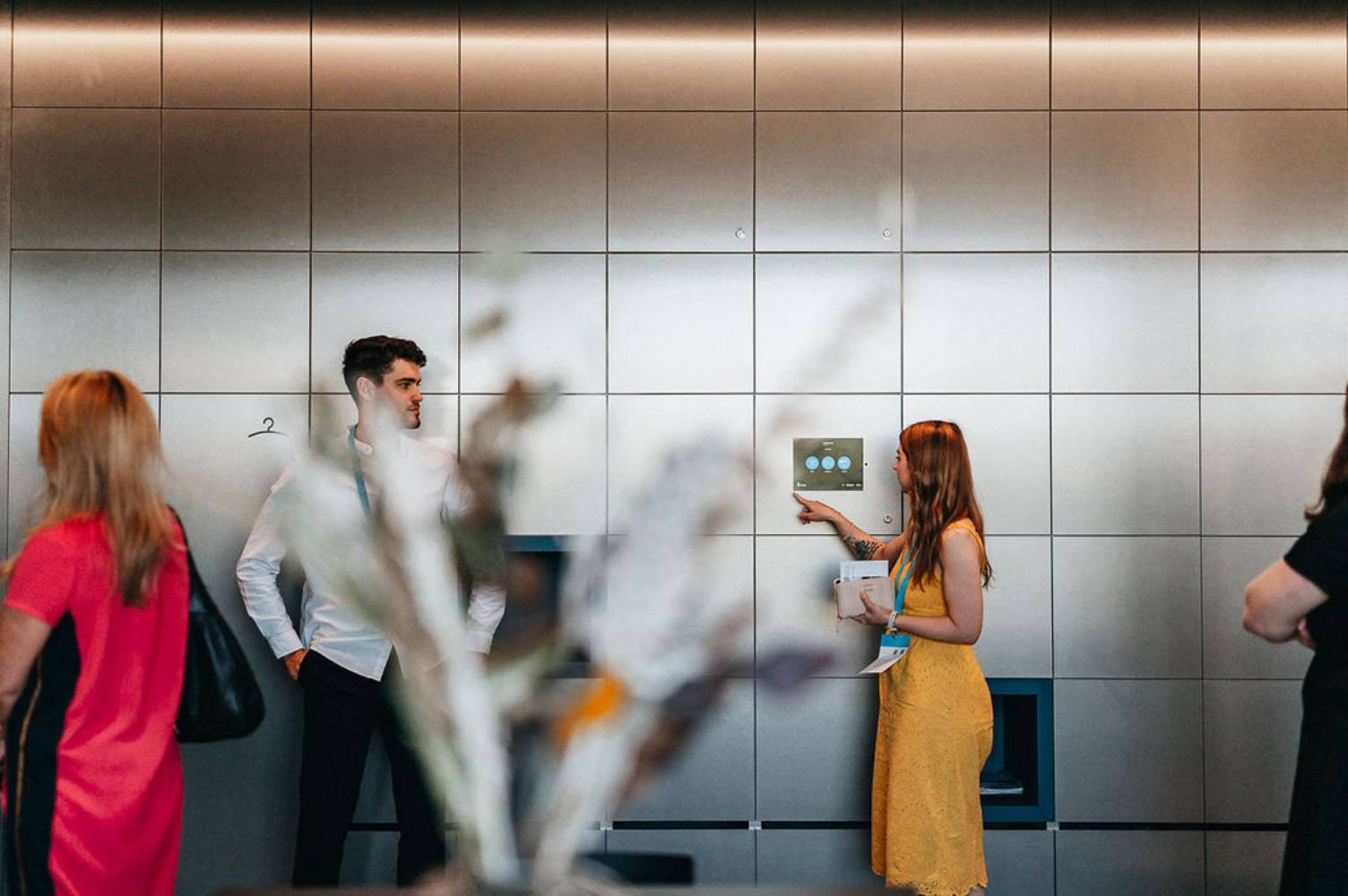 Seamless lockers for automated deliveries, sharing and storing.