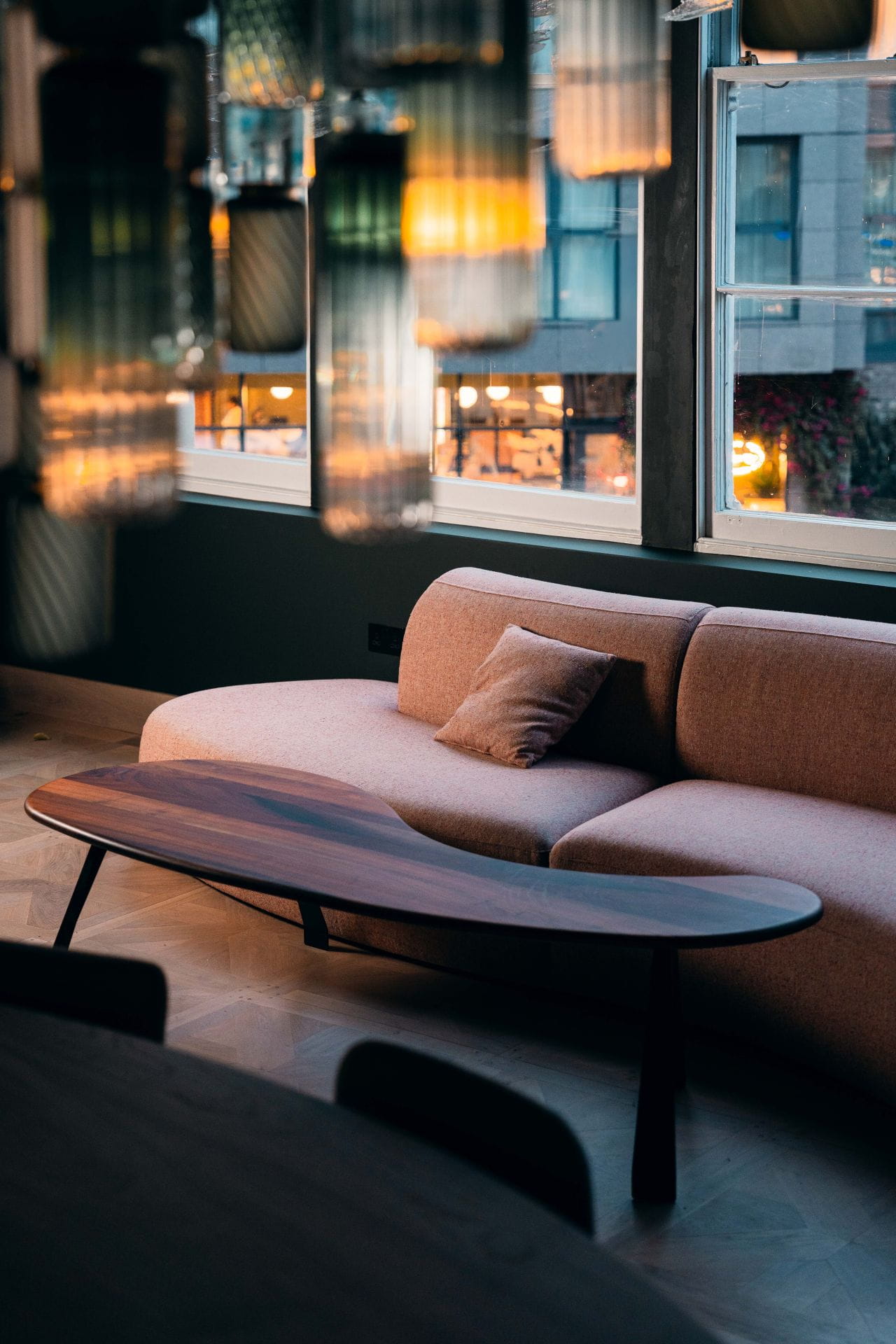 Smart workplace lockers at Slovak Telekom office.