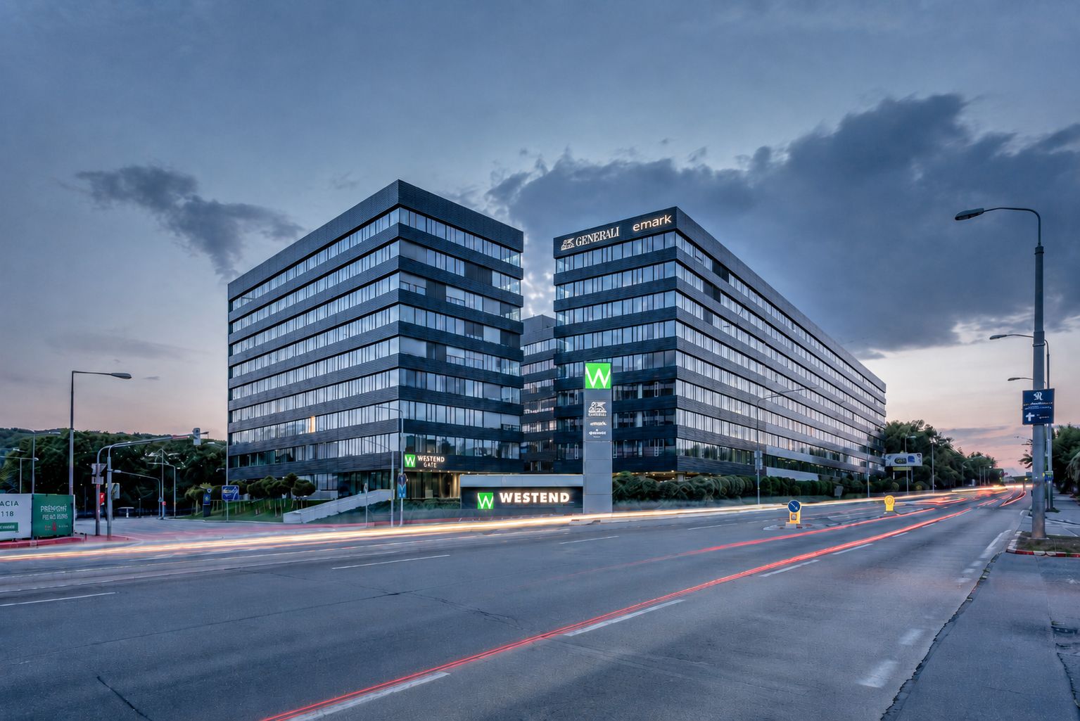 Generali office building in Bratislava