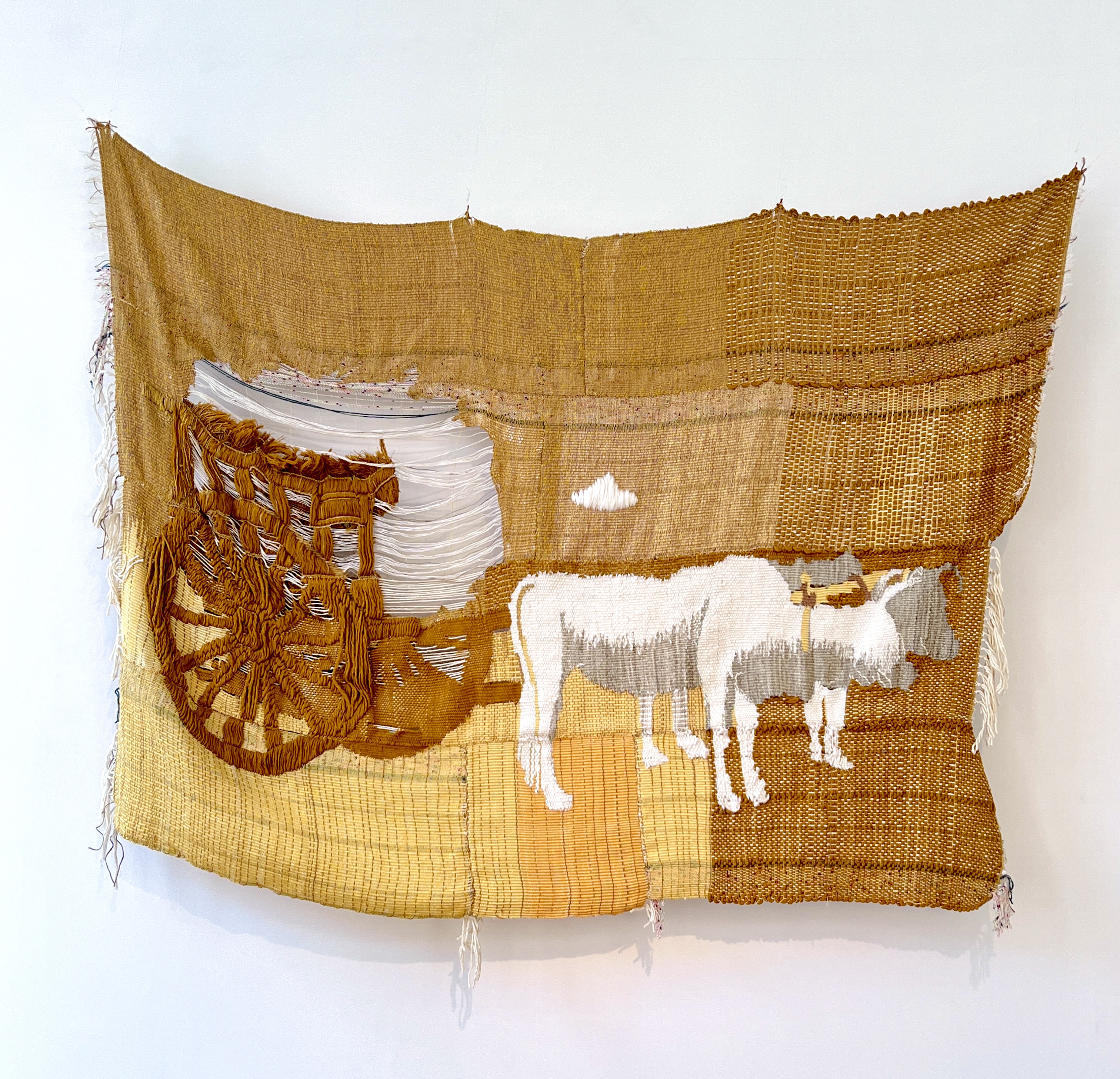 Cheong See Min, A cart of lost pineapples, 2023.