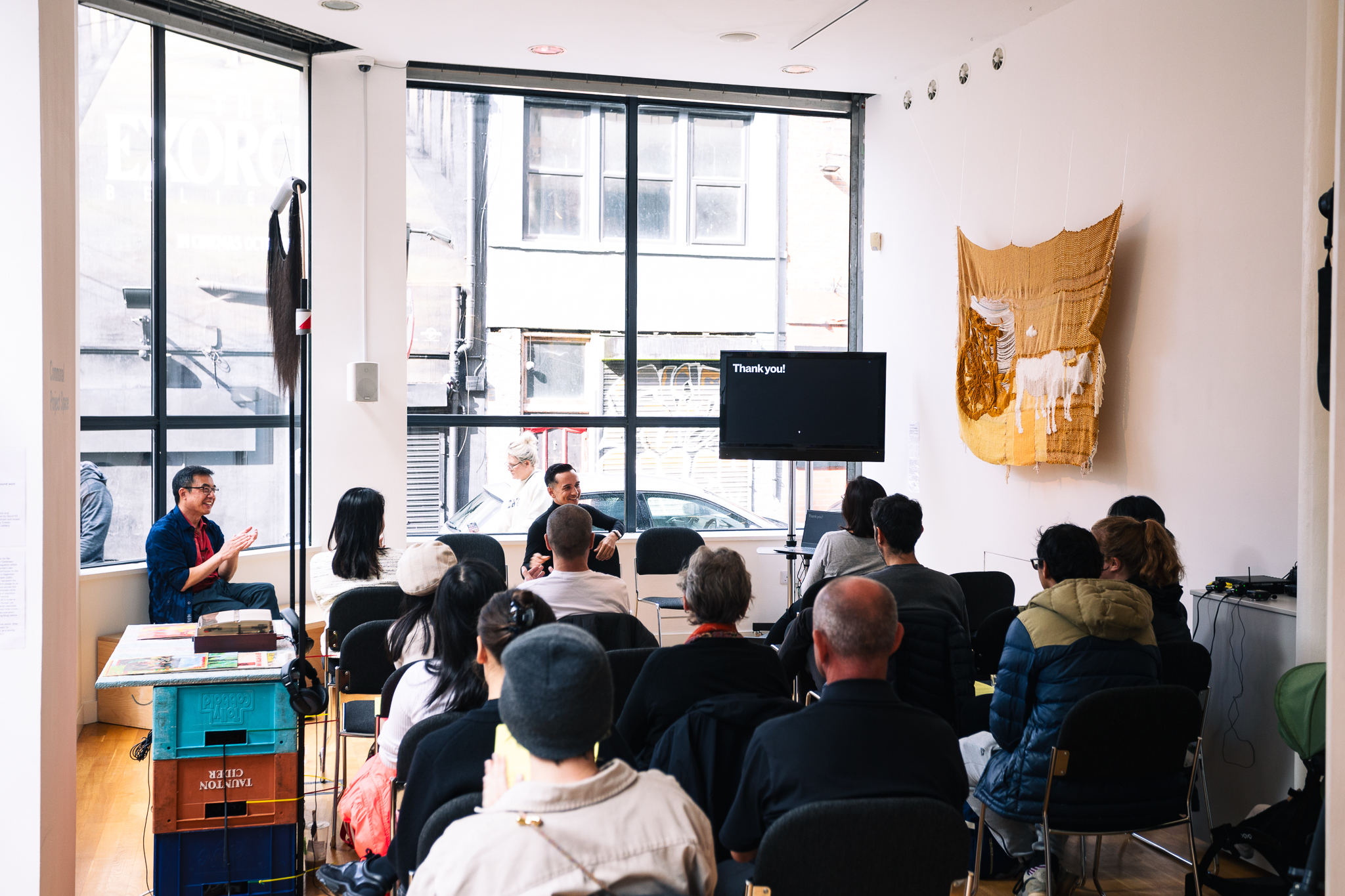 Publication Launch: ‘Dinu Li: A Phantom’s Vibe’ at esea contemporary. Photo by Joe Smith.