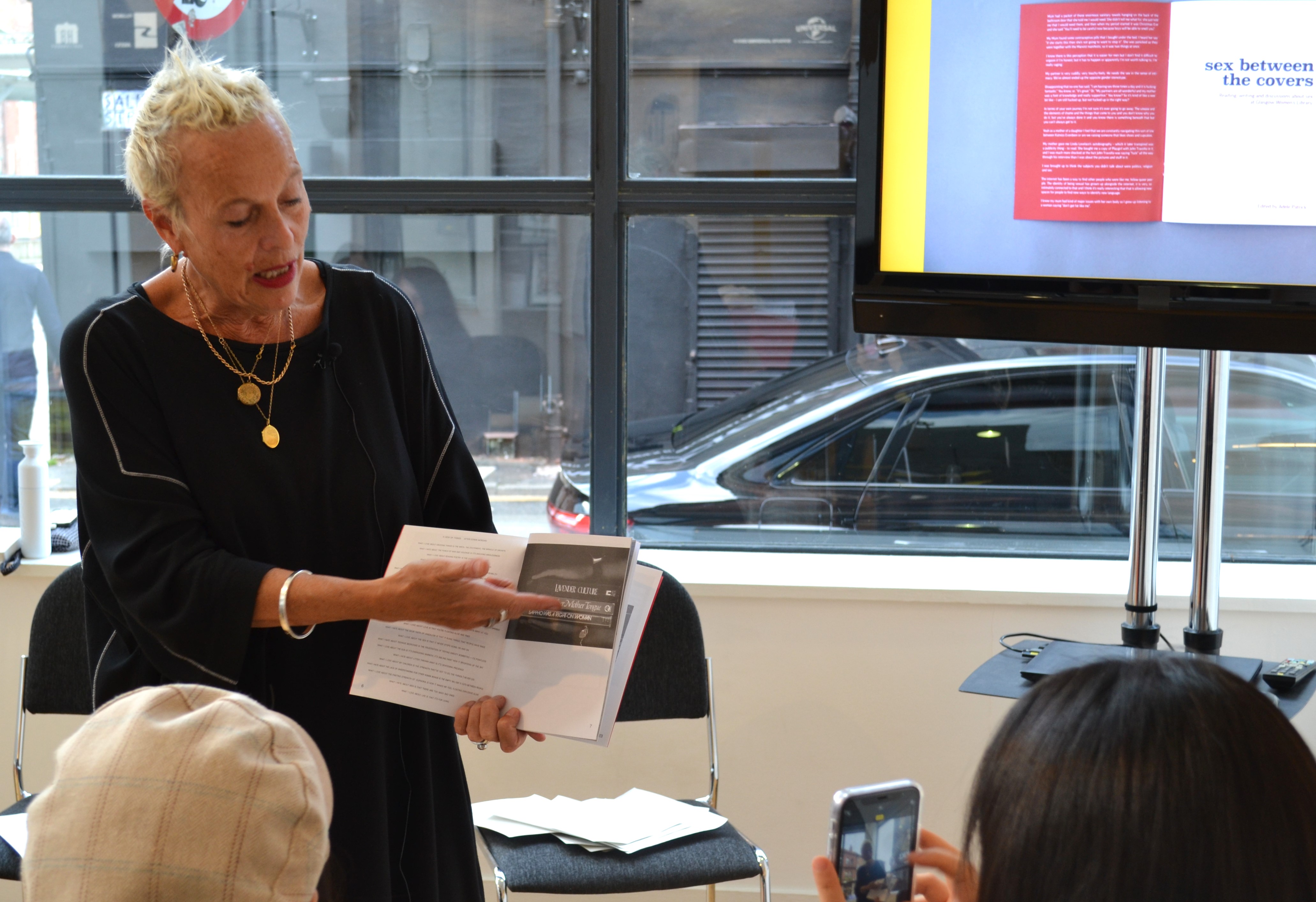 A Talk by Adele Patrick: The Power, Purpose and Politics of Publishing Otherwise. Photo credit: esea contemporary.