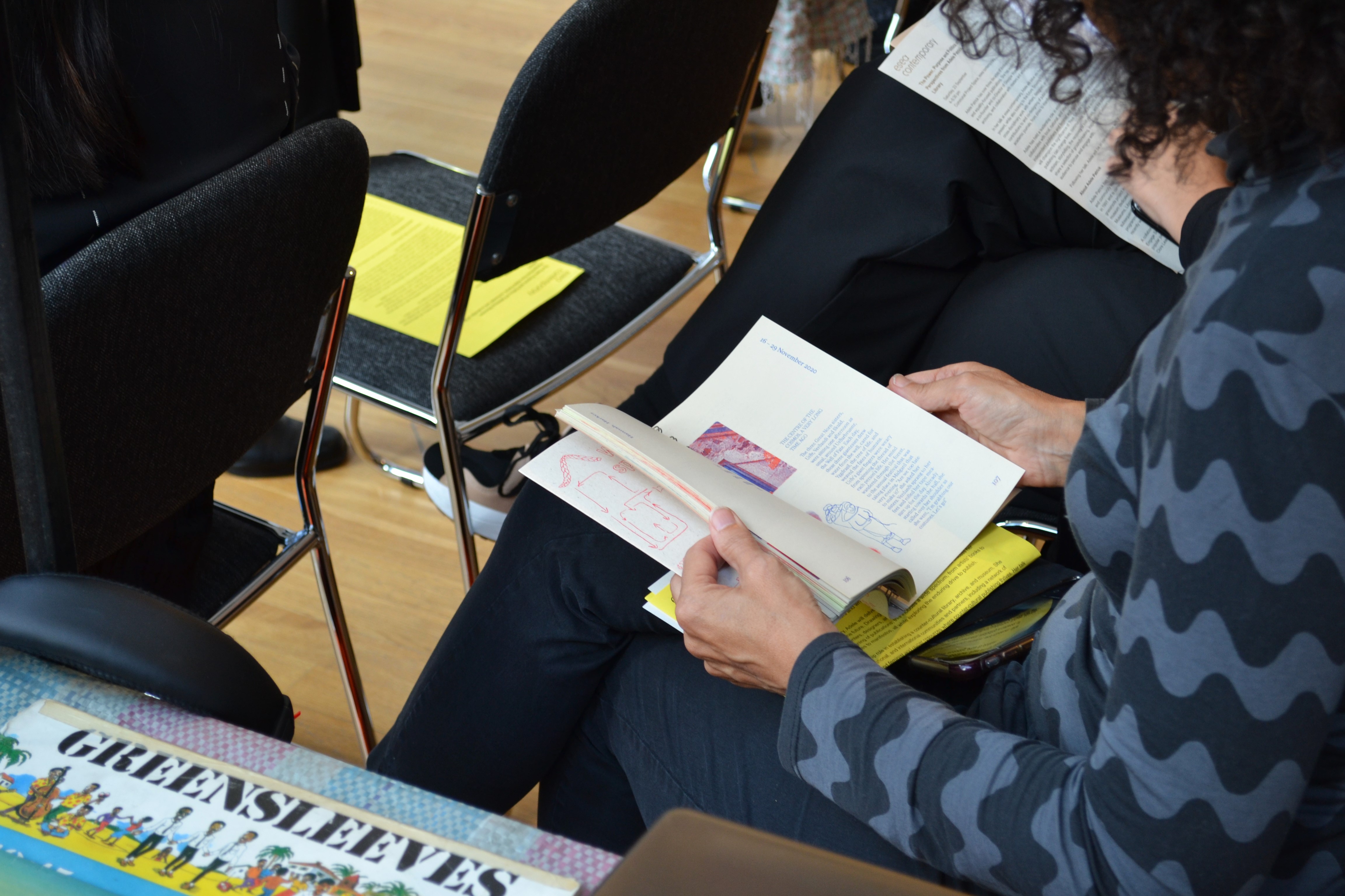 A Talk by Adele Patrick: The Power, Purpose and Politics of Publishing Otherwise. Photo credit: esea contemporary.