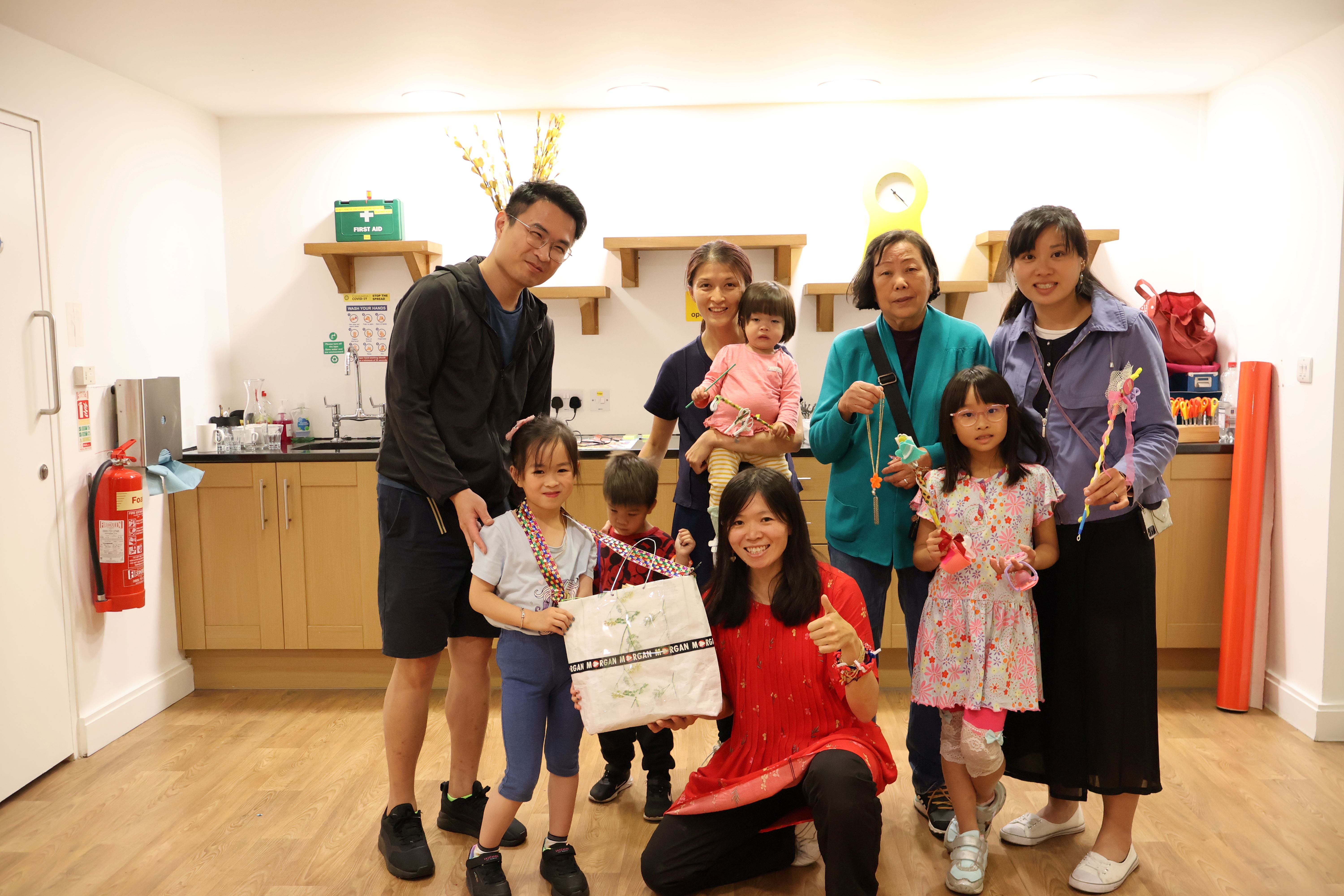 Linocut workshop led by Pui Lee