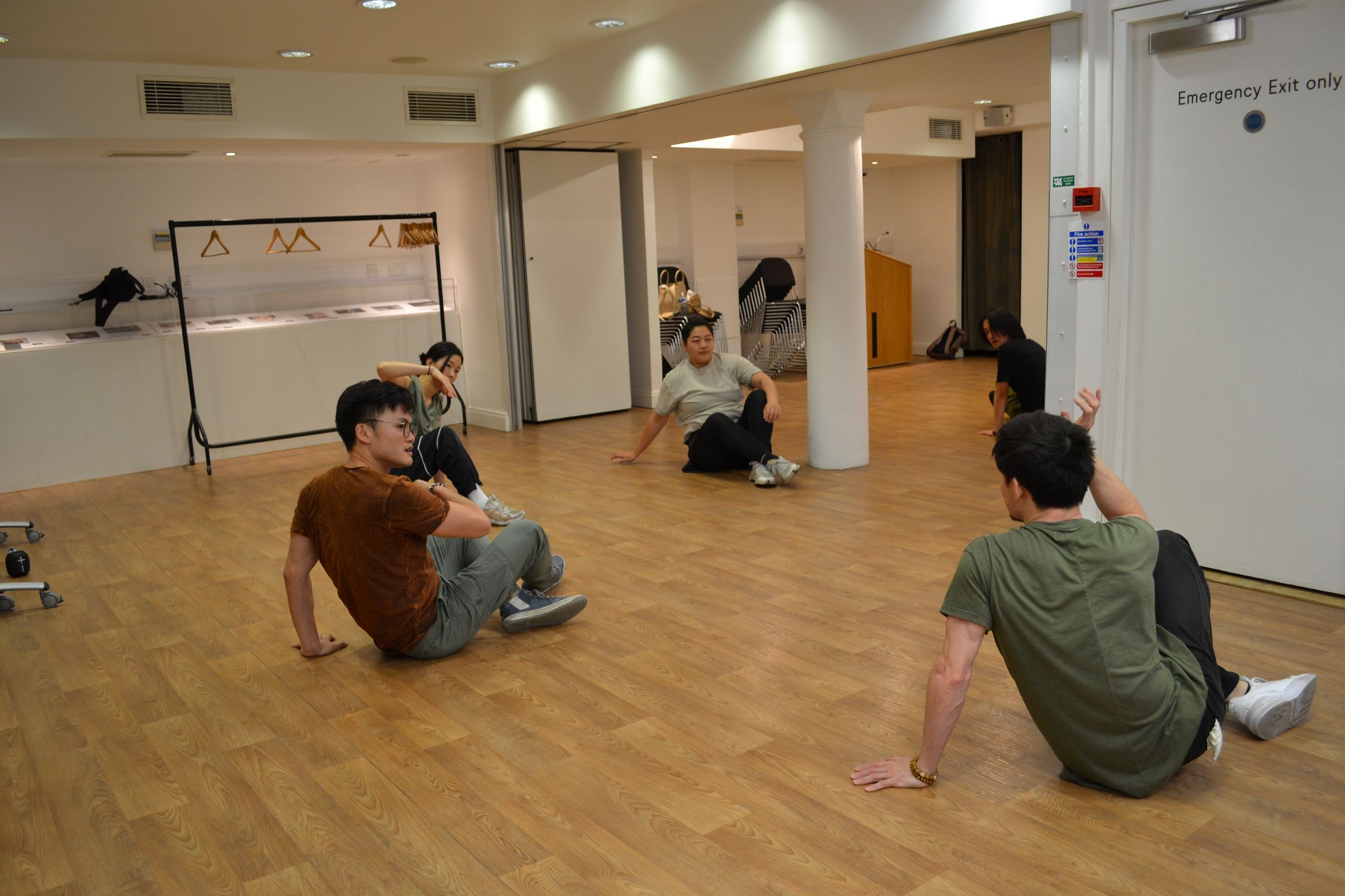 Performance workshop led by Si Rawlinson