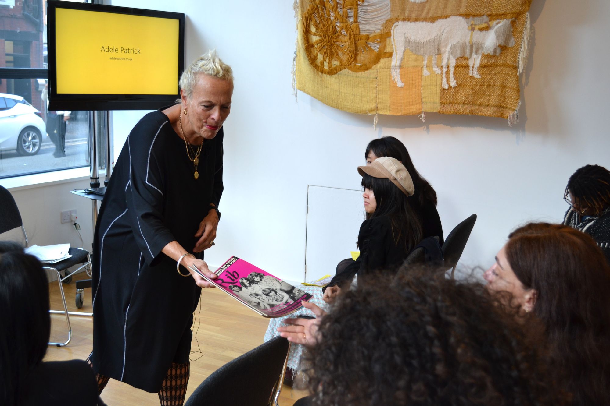 Talk by Adele Patrick, esea contemporary, 2023.