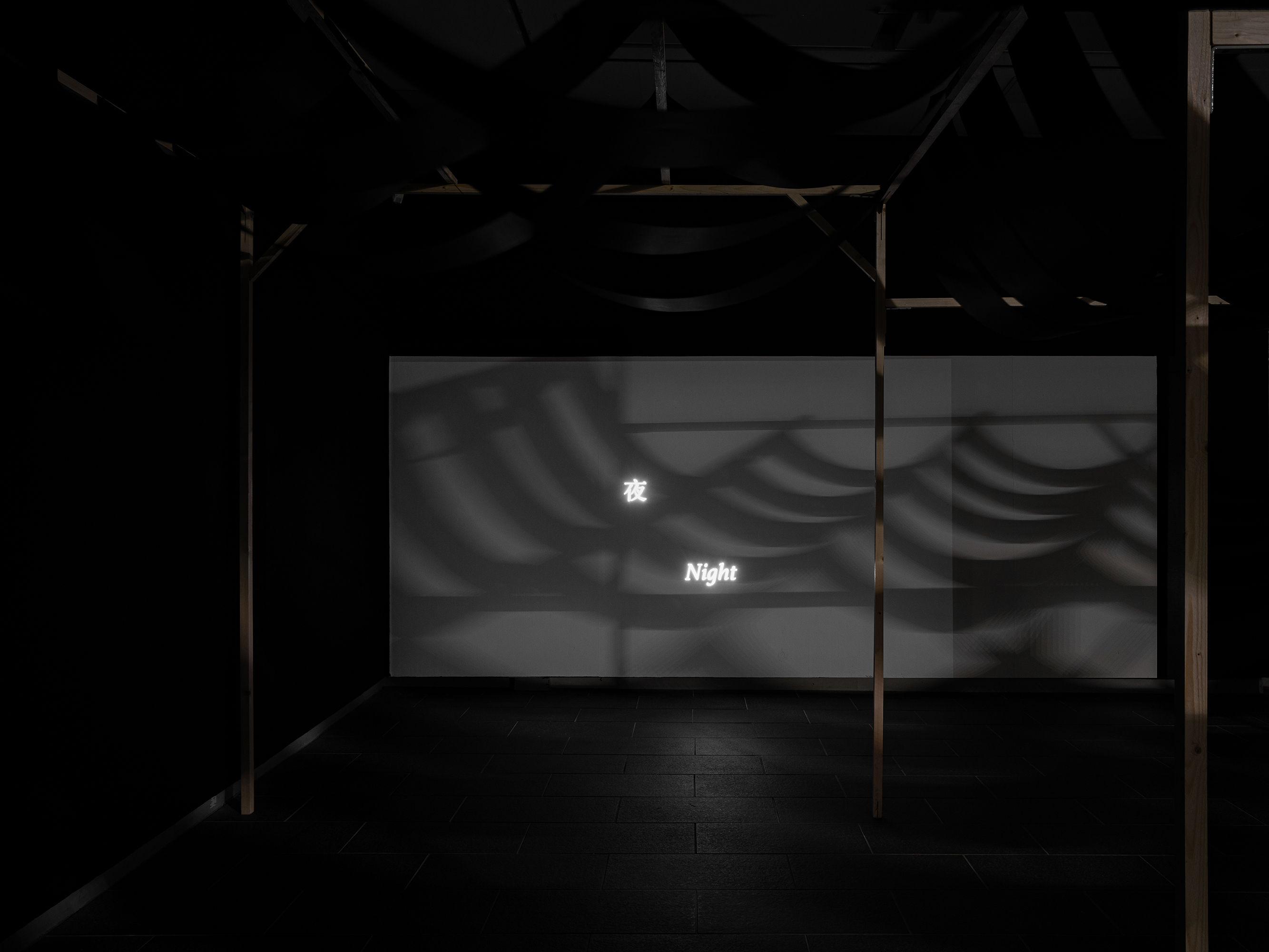 Open studio view at esea contemporary, courtesy of the artist.