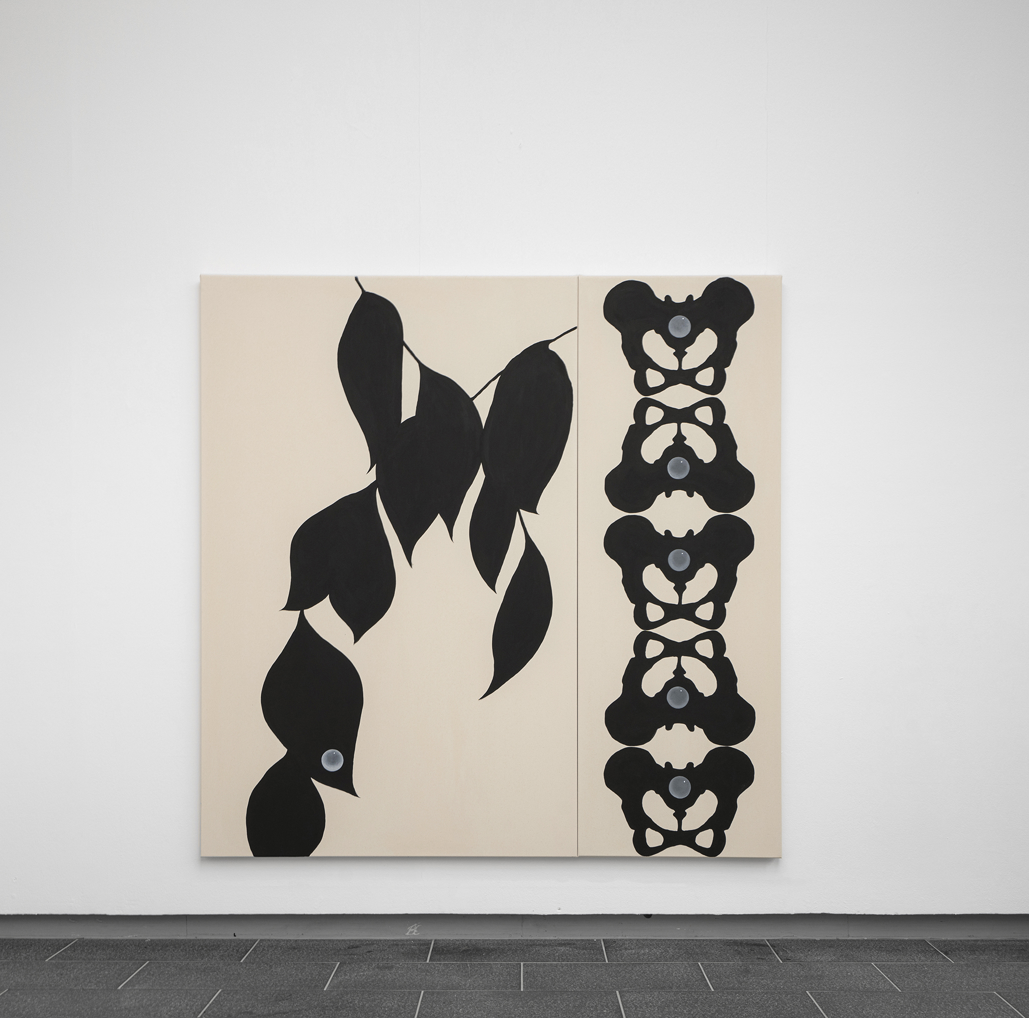 Open studio view at esea contemporary, courtesy of the artist.