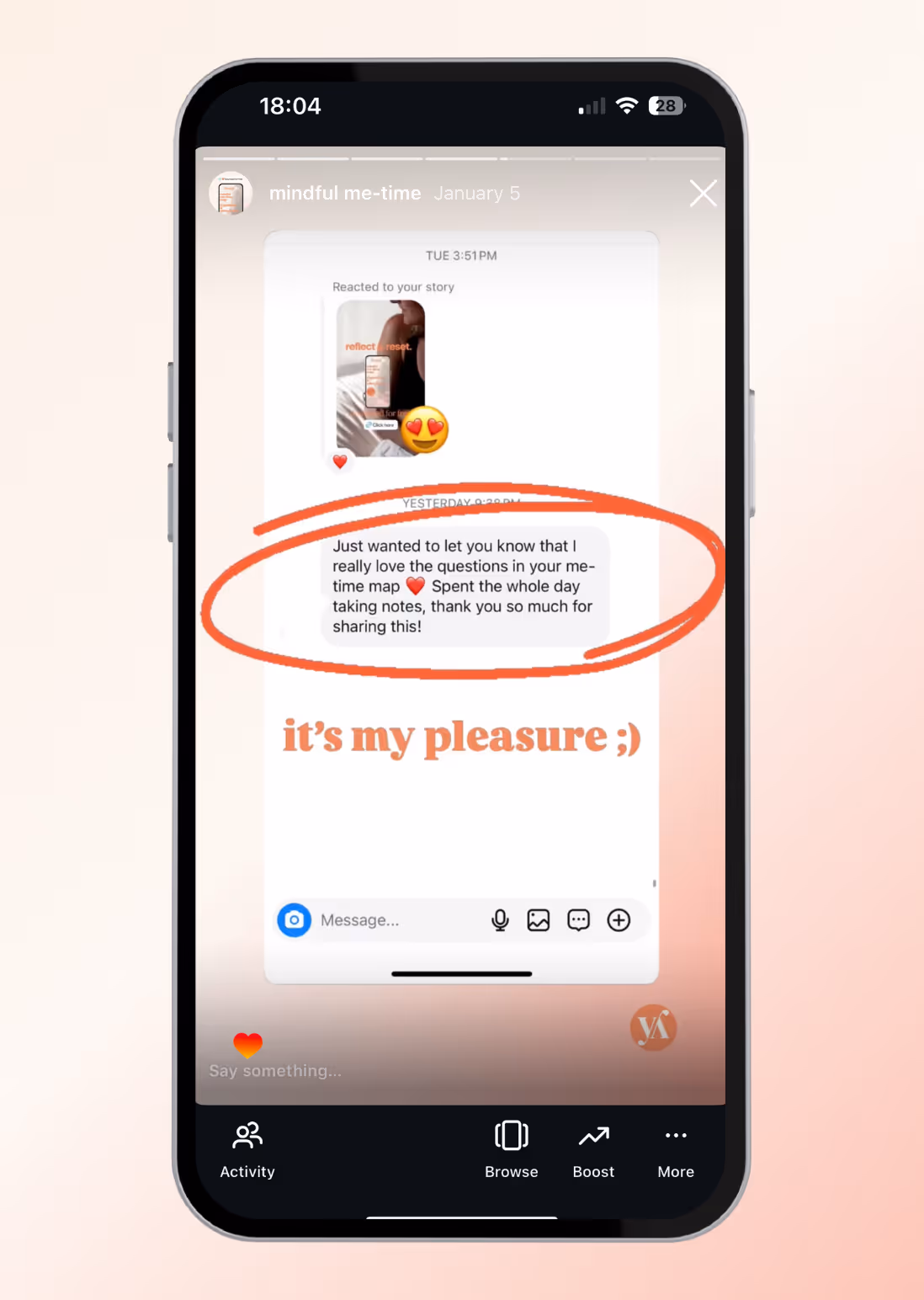 heyyoli mindful me-time map for free feedback