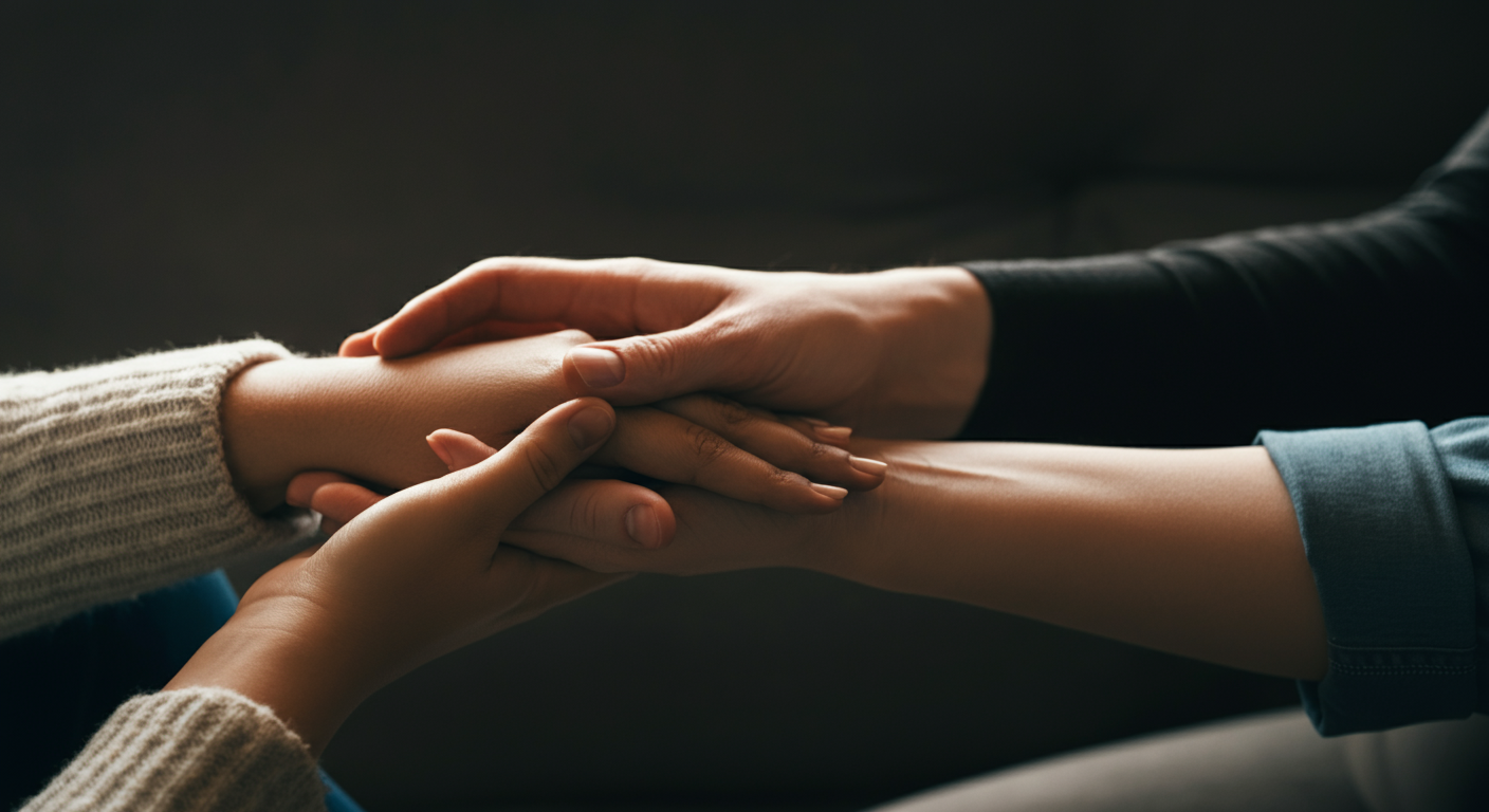 What to say to a family member going through a hard time