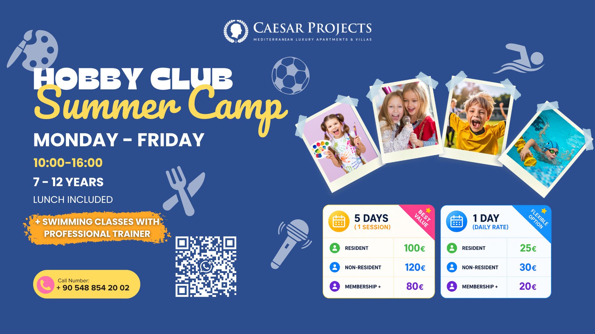 Hobby Club Summer Camp