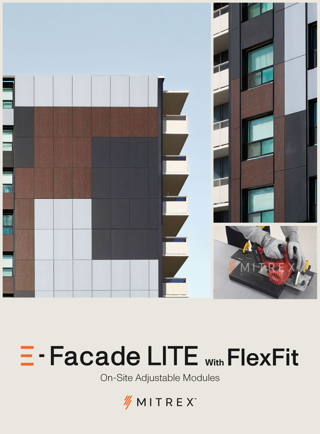 Mitrex Introduces eFacade LITE with FlexFit, Field-adjustable facade modules engineered for on-site adaptation