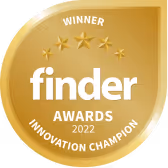 Finder awards innovation champion logo
