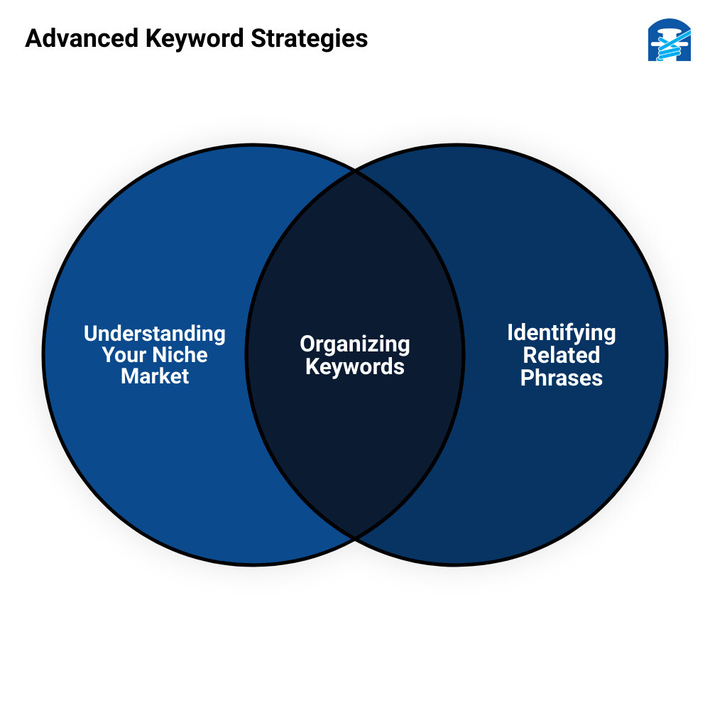 Keyword research for Shopify storesvenn diagram