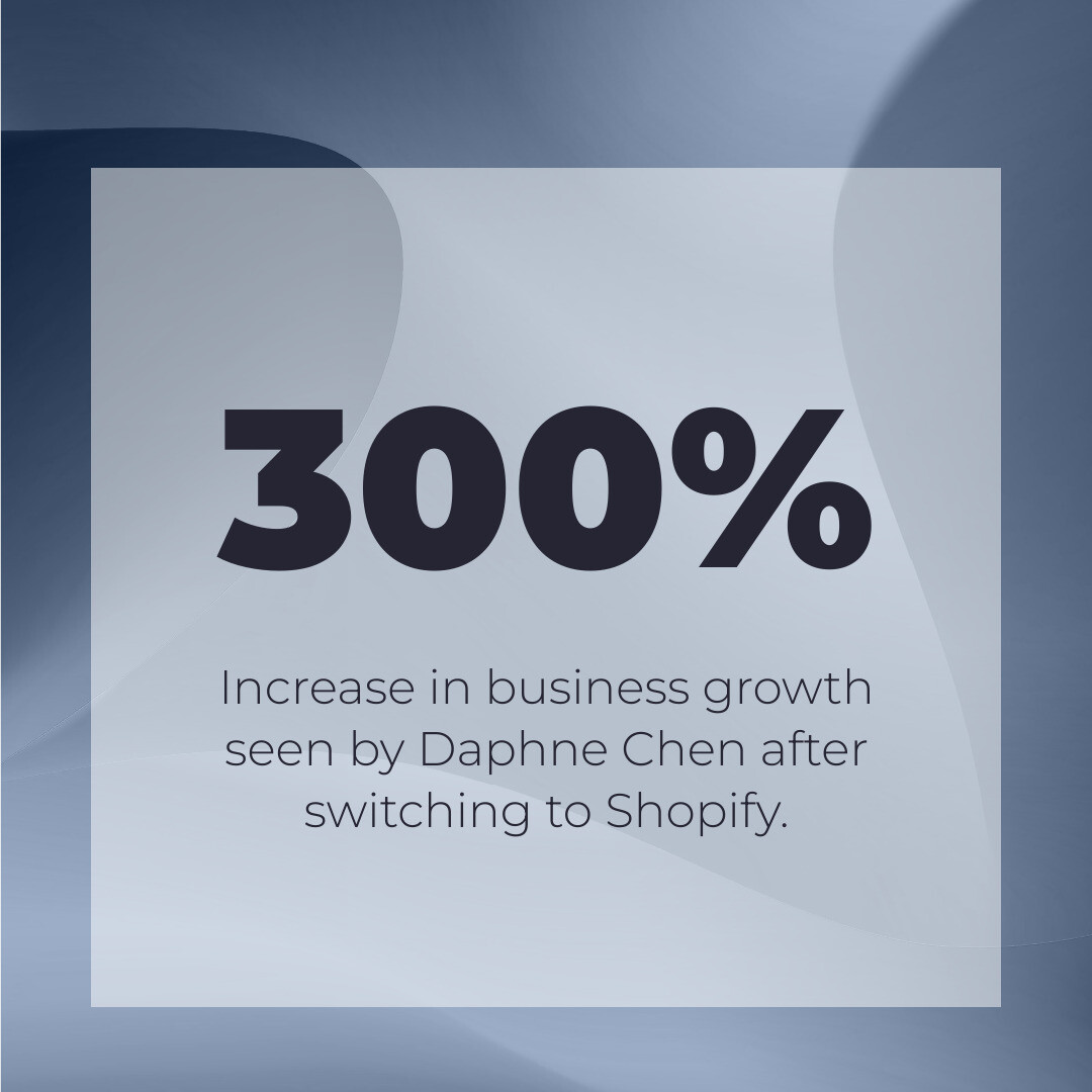 Shopify Plus customers spend up to 80% less on their online stores than with other platforms - Shopify Migration infographic simple-stat-abstract