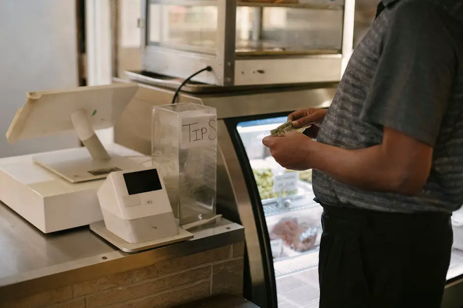 Customer completing Shop Pay checkout on smartphone with Shop Cash rewards displayed