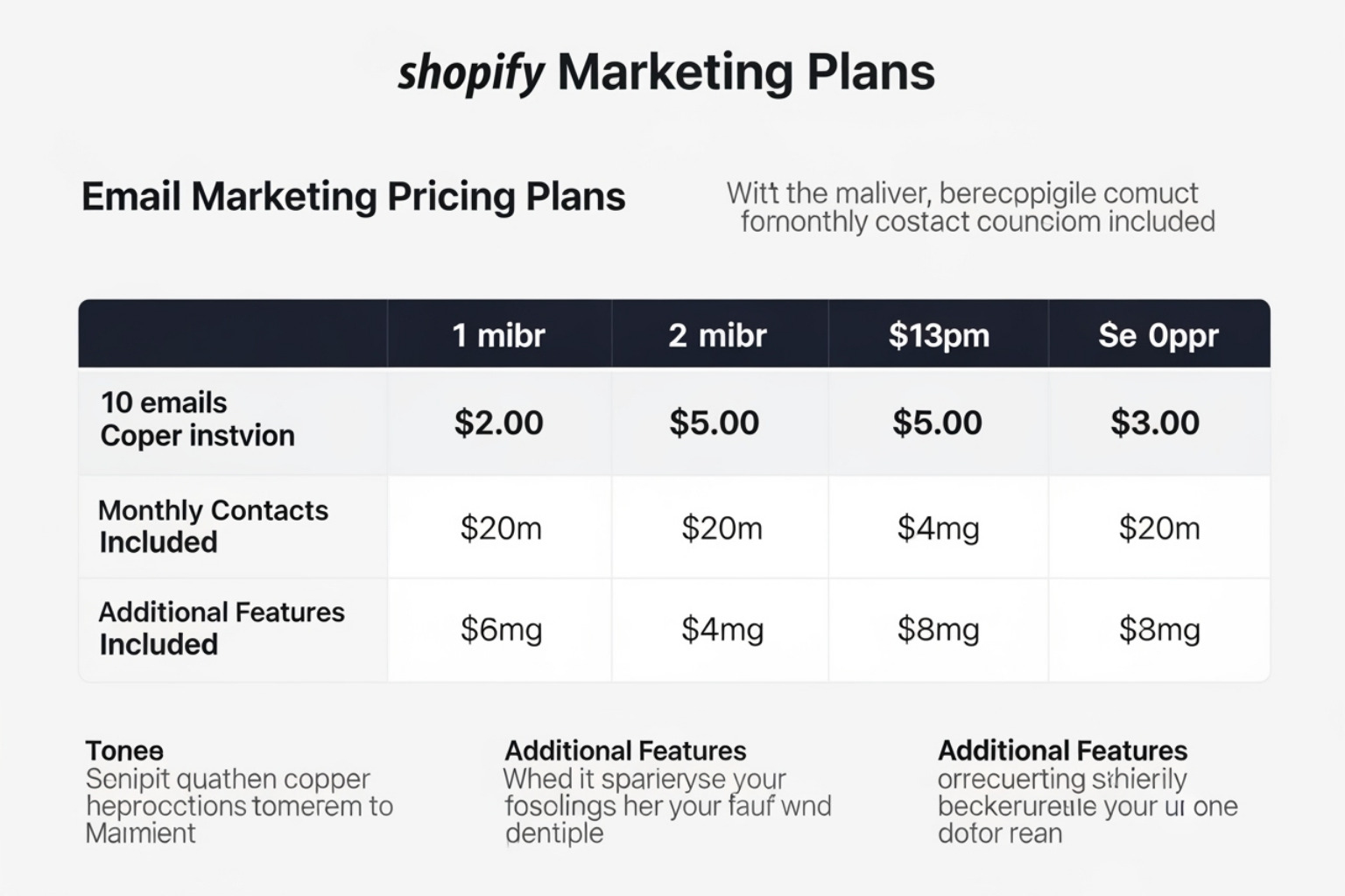 Shopify Email drag-and-drop editor with product blocks - Shopify email marketing pricing