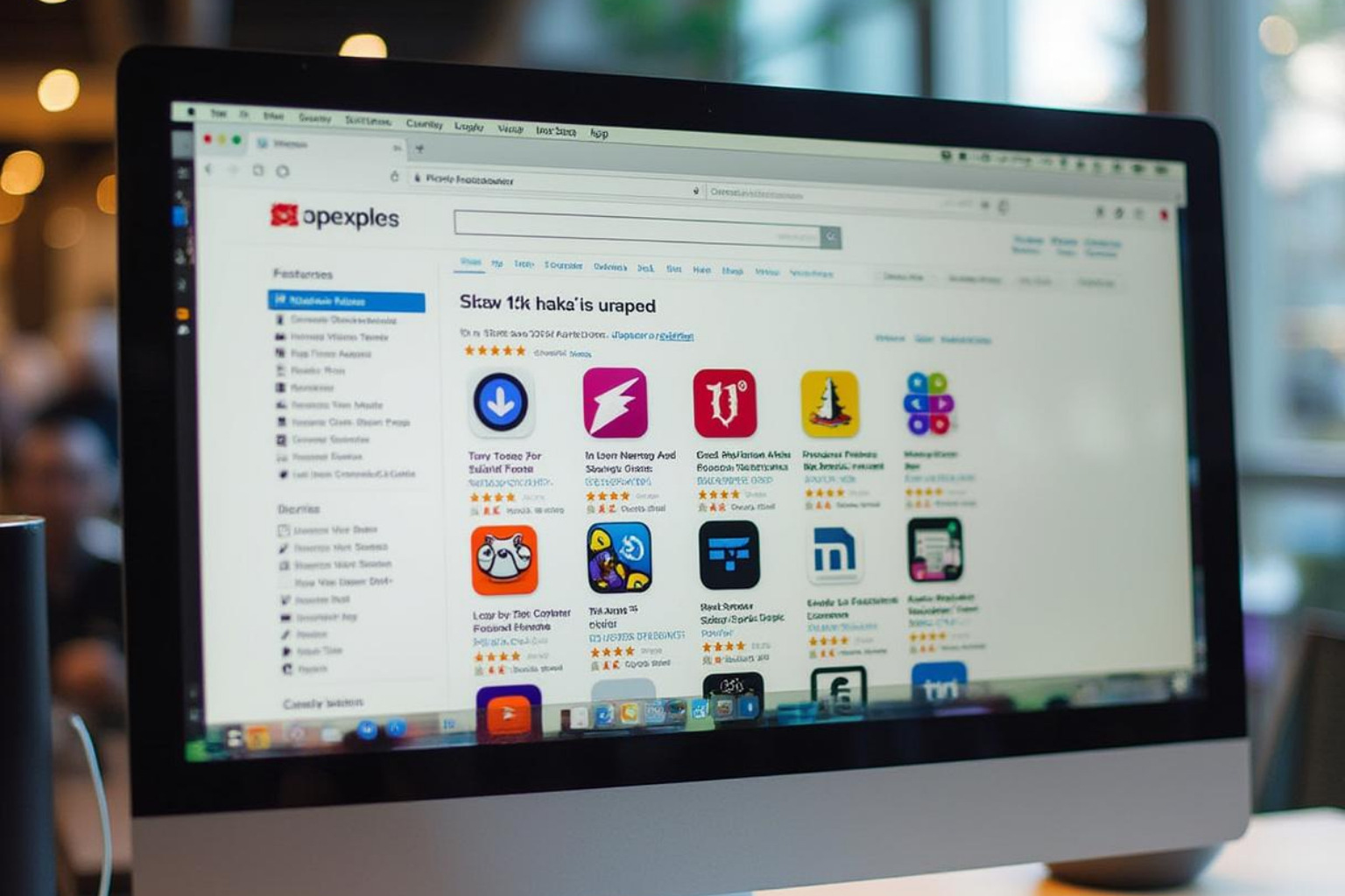 Shopify App Store with a search for "product reviews" - Shopify review request email