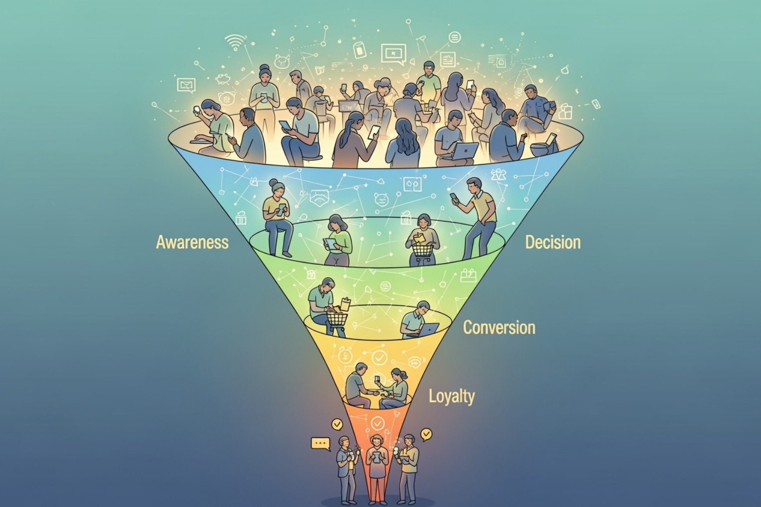 ecommerce customer journey funnel - ecommerce customer journey mapping