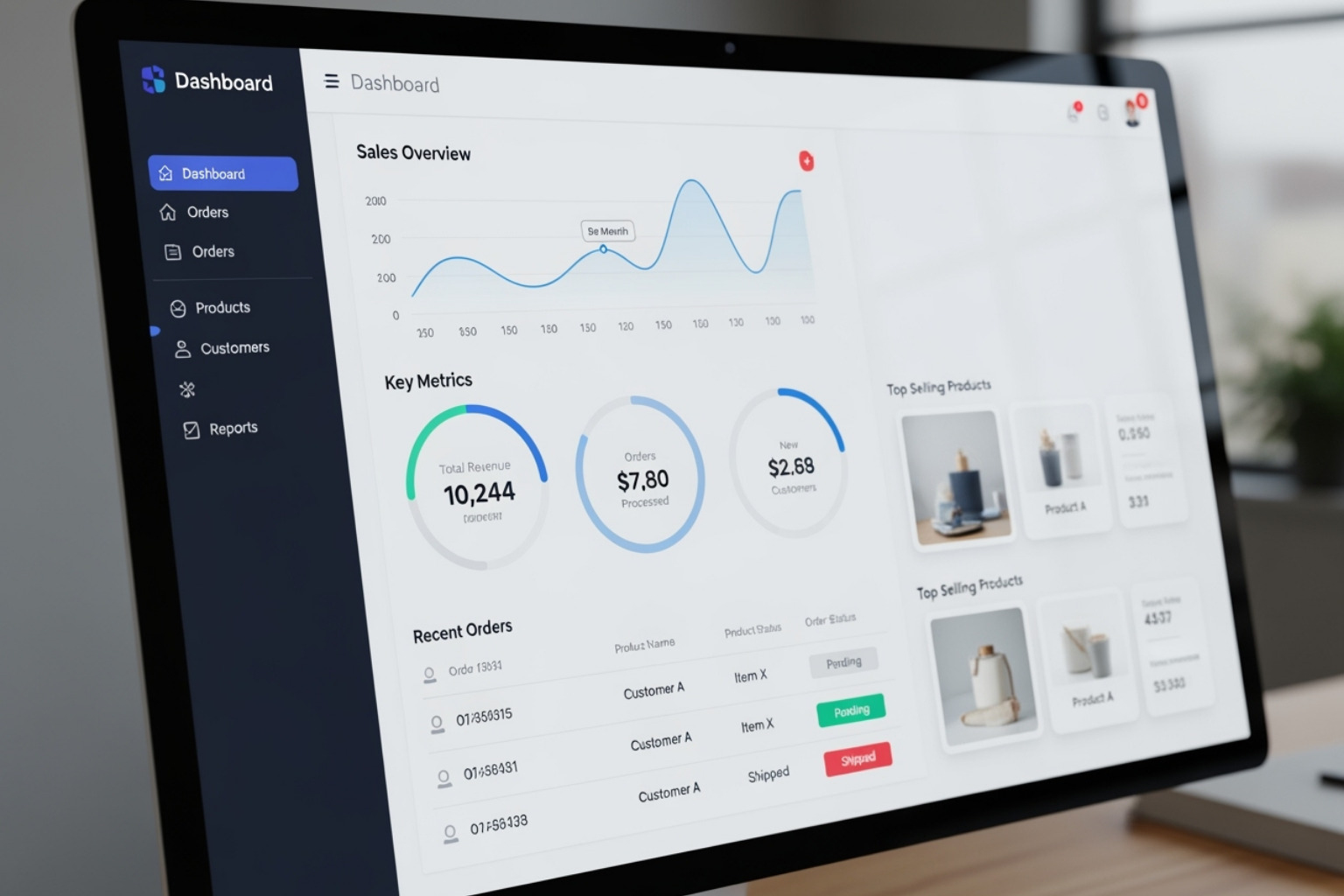 Shopify dashboard homepage - Build online store Shopify