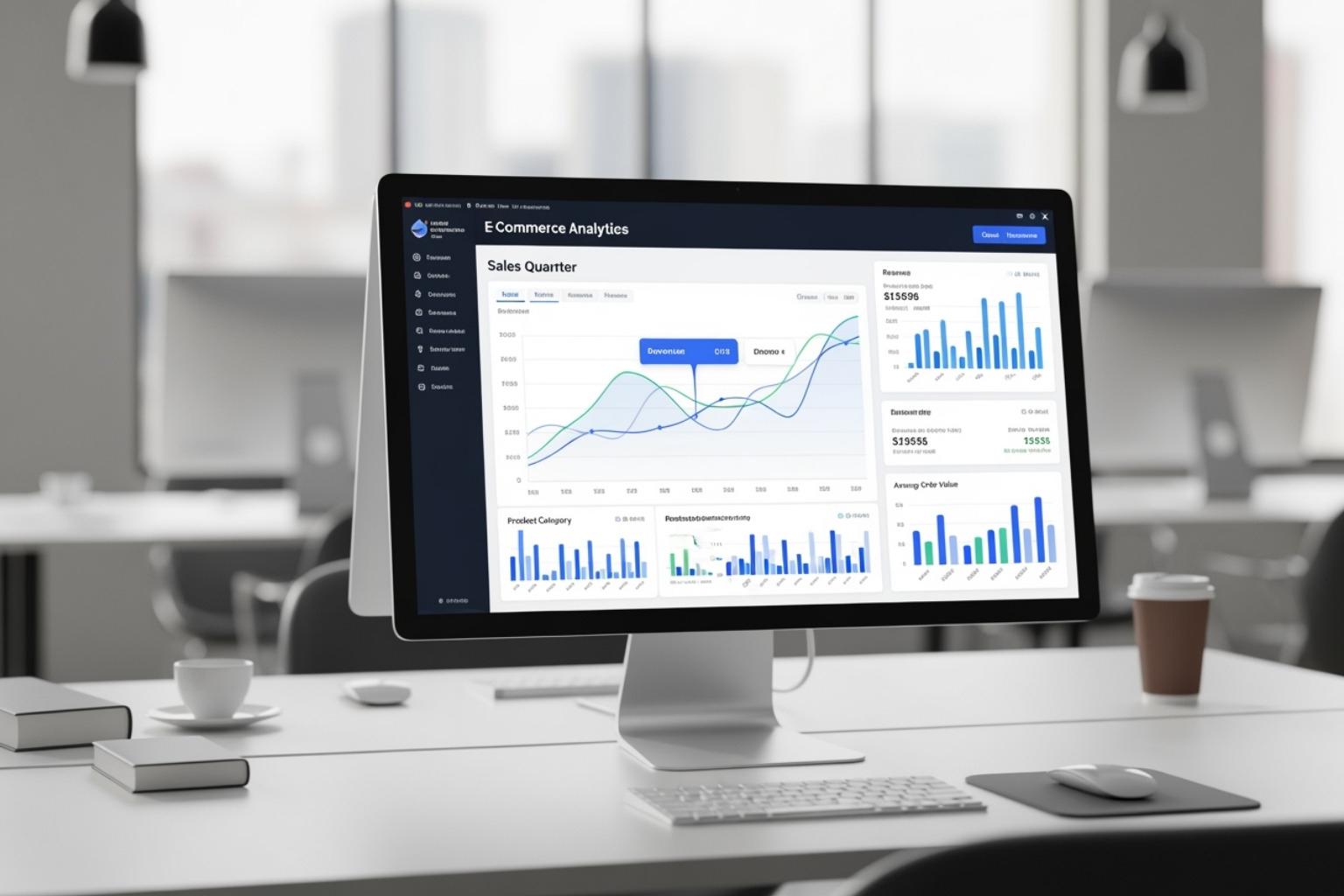 Shopify analytics dashboard - Build online store Shopify