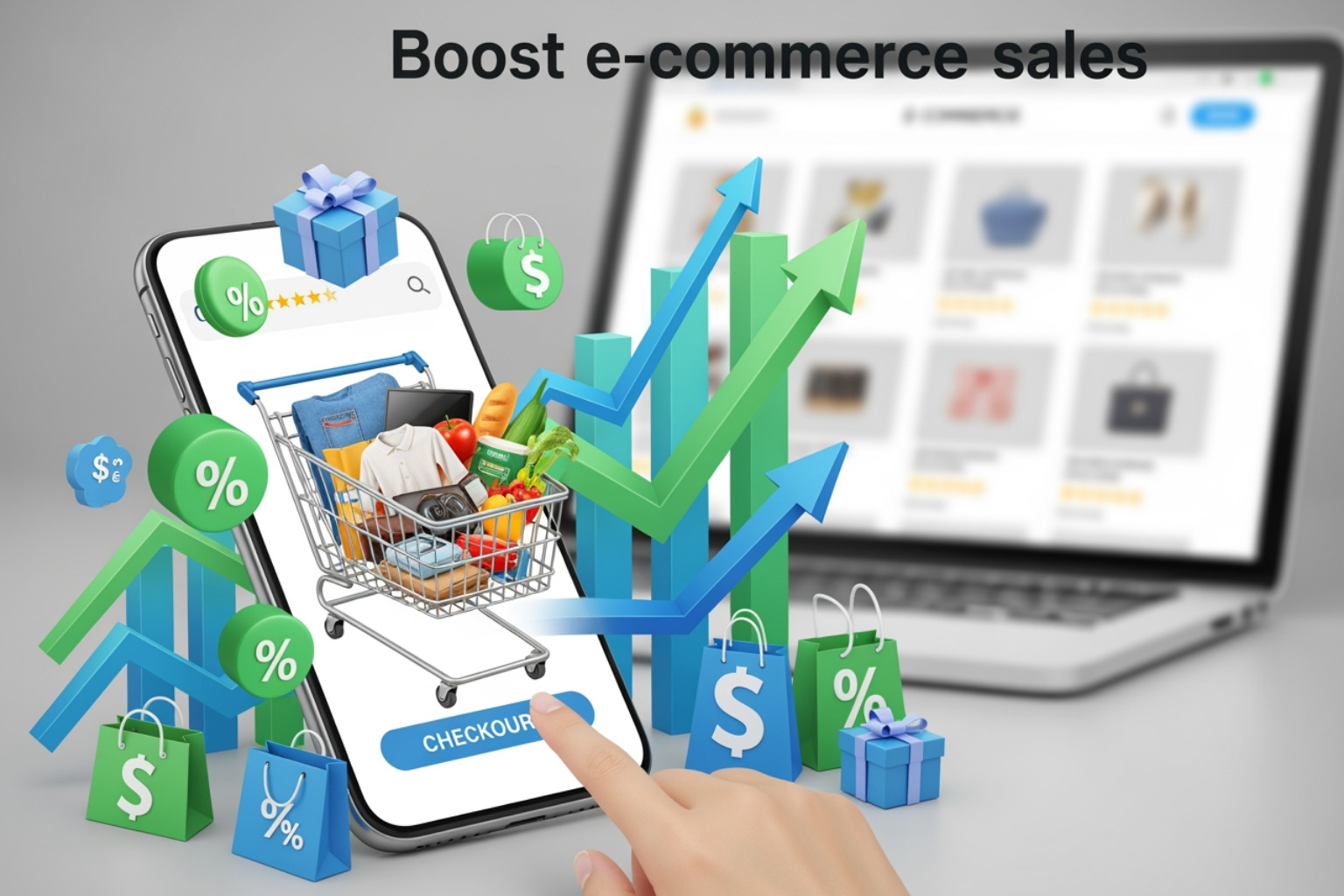 clean, mobile-responsive checkout page - Boost e-commerce sales