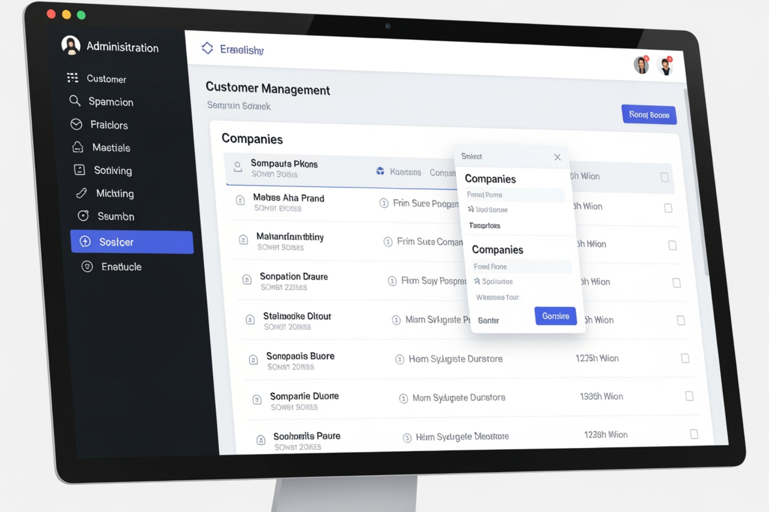 Shopify admin screen showing the "Companies" section within "Customers" - Shopify Wholesale Strategy