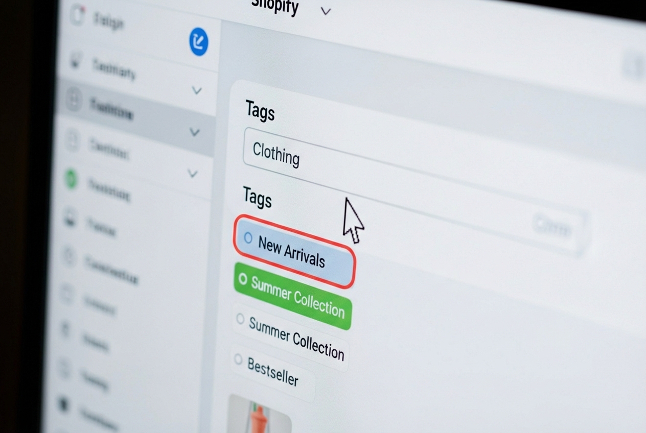 using tags in shopify