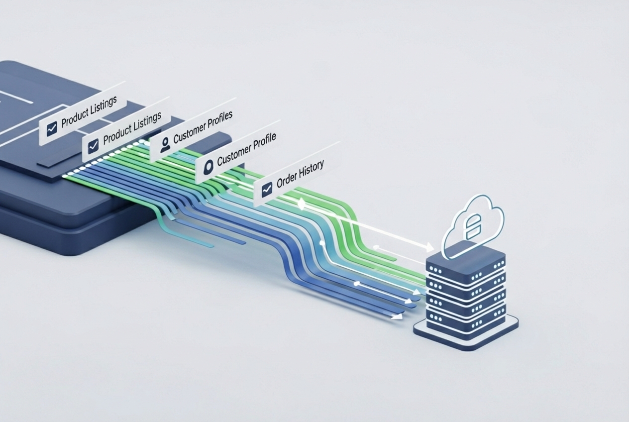Volusion export interface - Volusion to Shopify migration