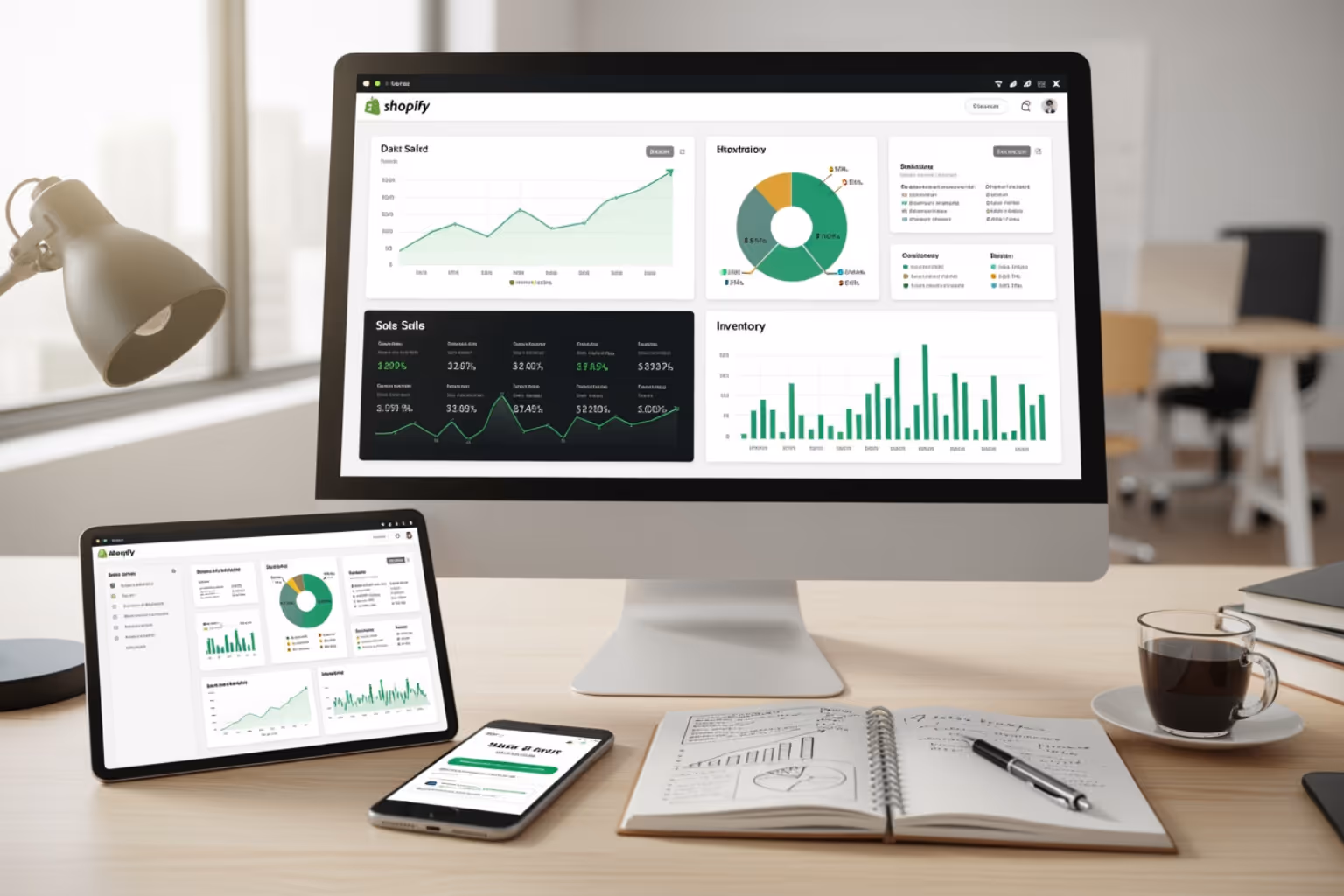 Shopify Analytics dashboard - shopify reporting