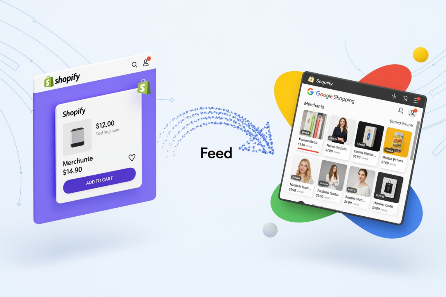 google shopping feed shopify