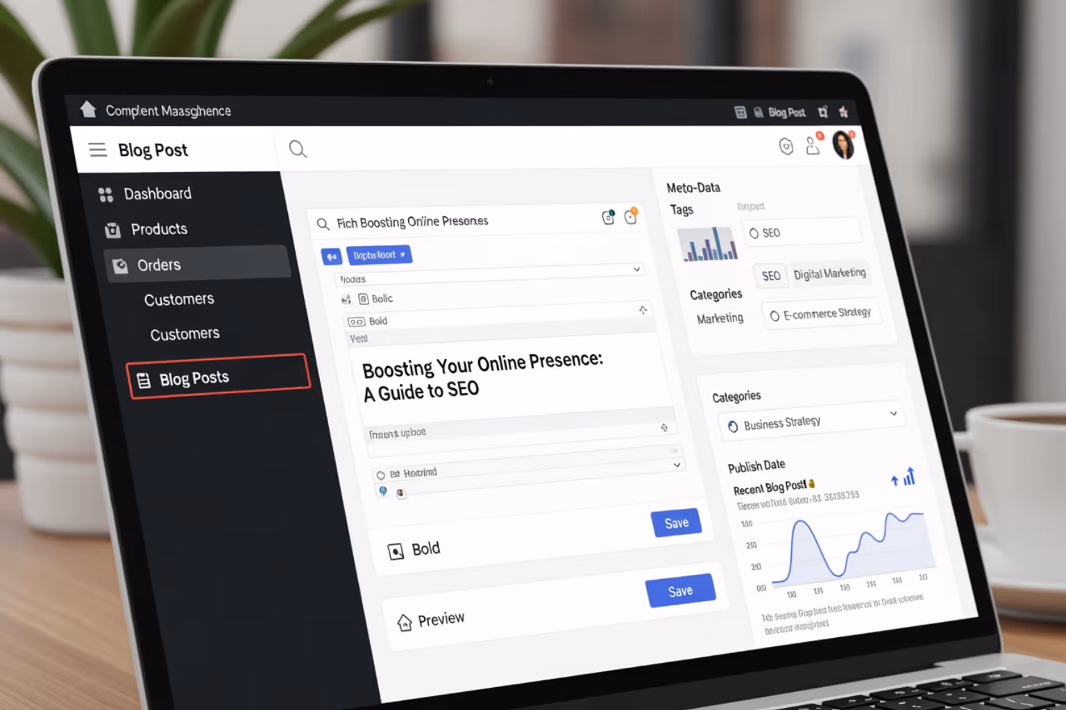 Shopify Blog Feature