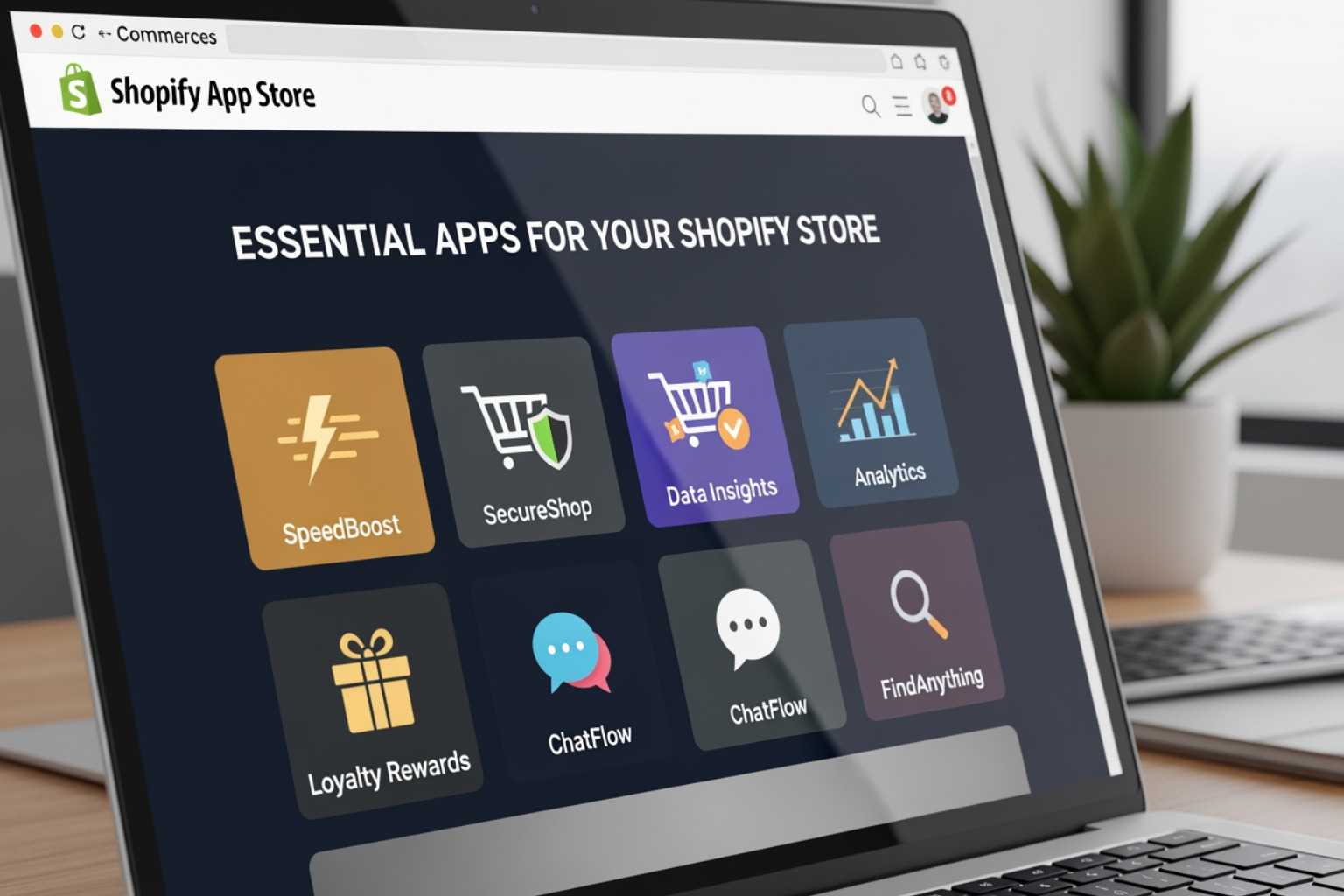 marketing dashboard showing campaign results - important shopify apps