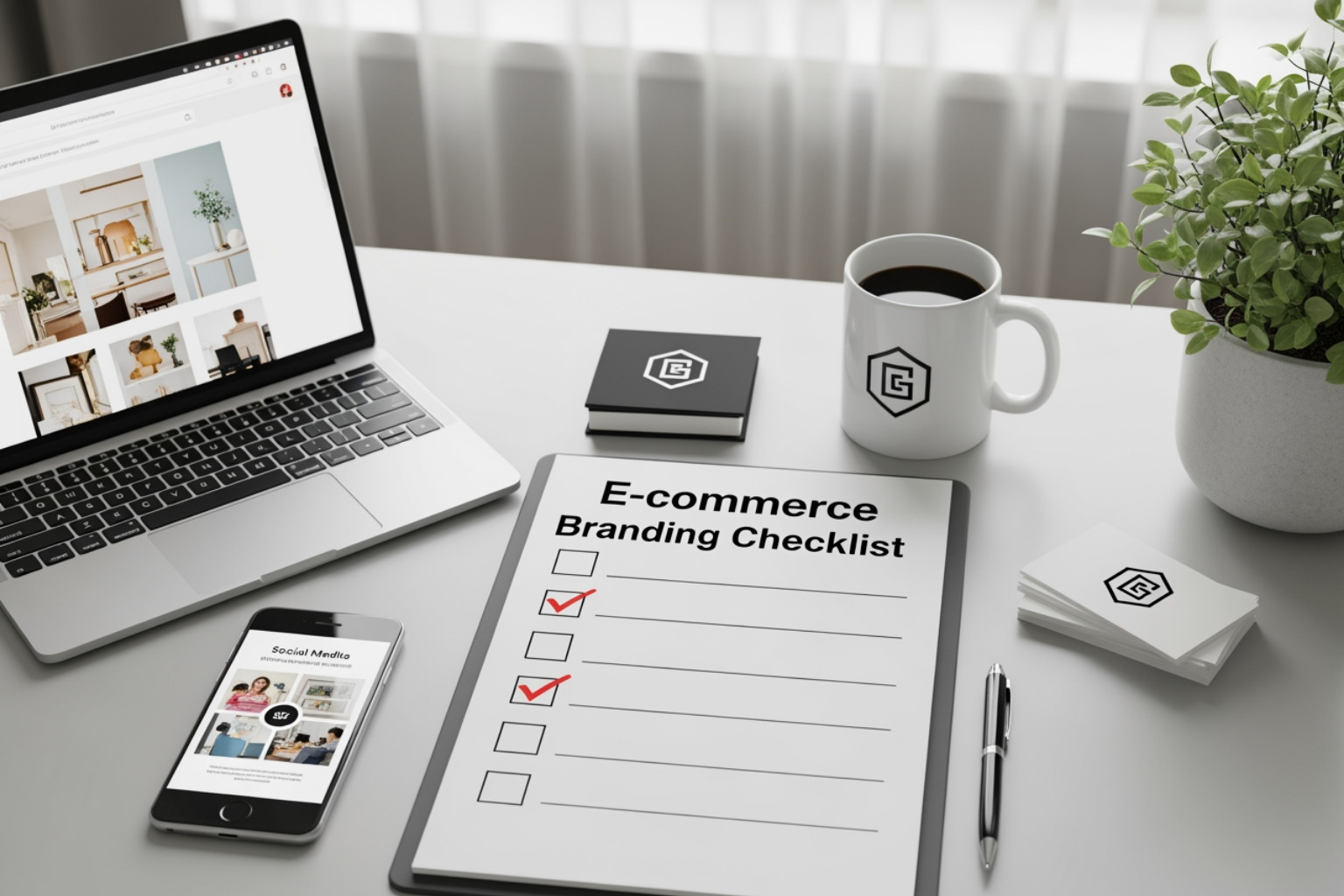 Image of a detailed customer persona template - ecommerce branding checklist