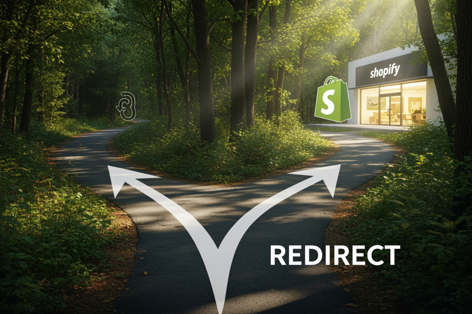 The URL Redirects management page in the Shopify admin, highlighting the filter and export buttons - shopify redirects