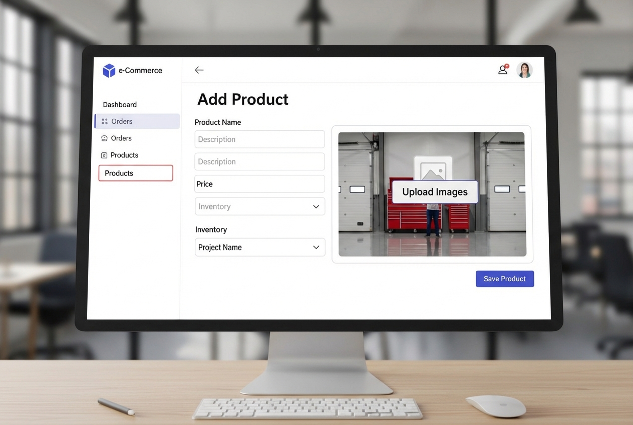 Shopify 'Add product' screen - shopify guide